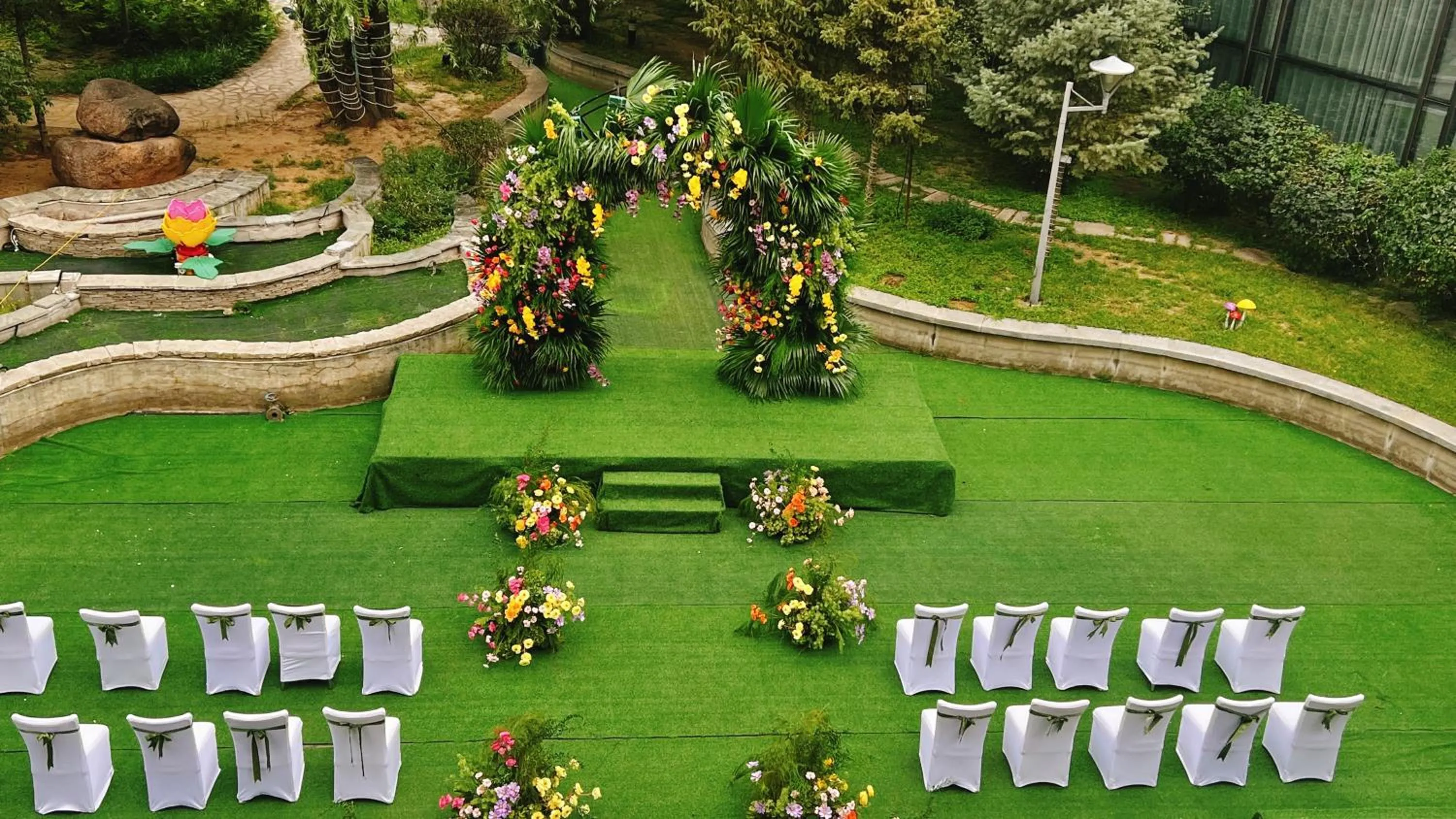 Garden in Sheraton Hohhot Hotel