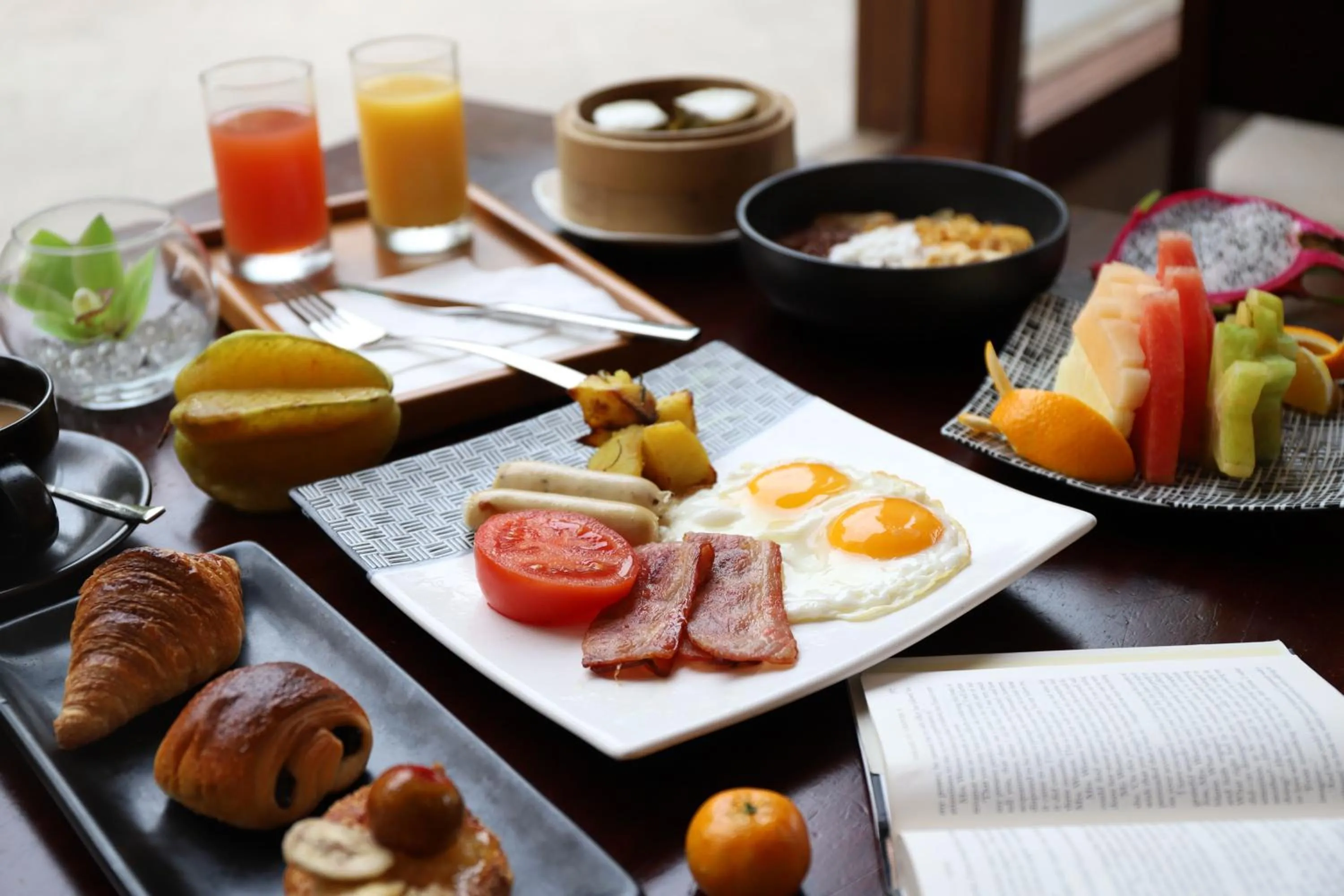 Breakfast in Sheraton Haikou Hotel