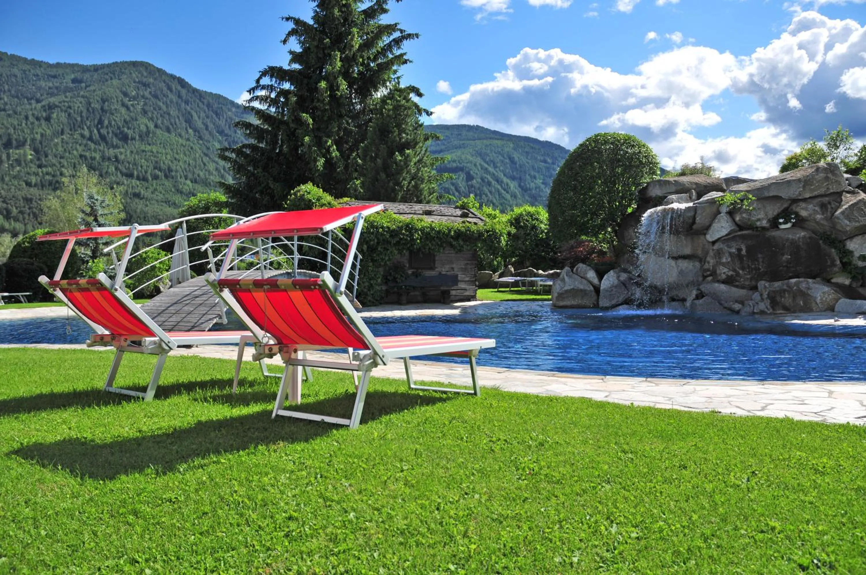 Garden in Hotel Olympia
