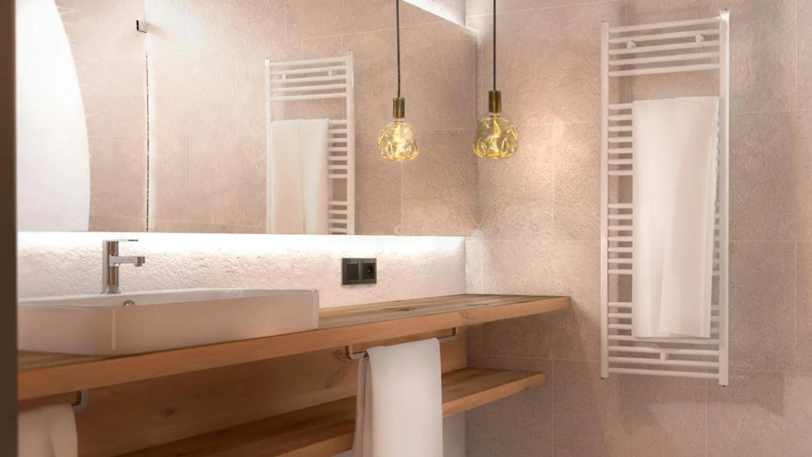 Bathroom in Hotel Olympia