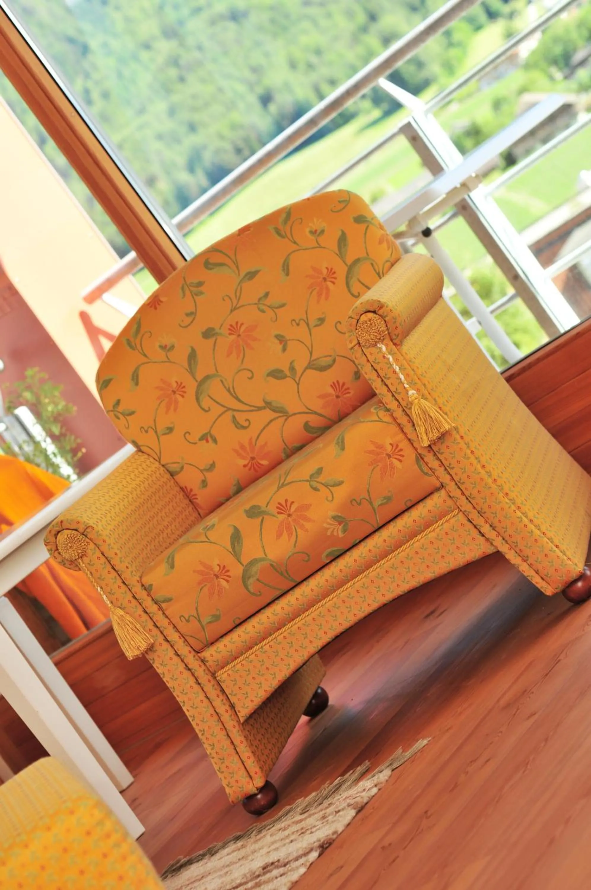 Seating area in Hotel Olympia