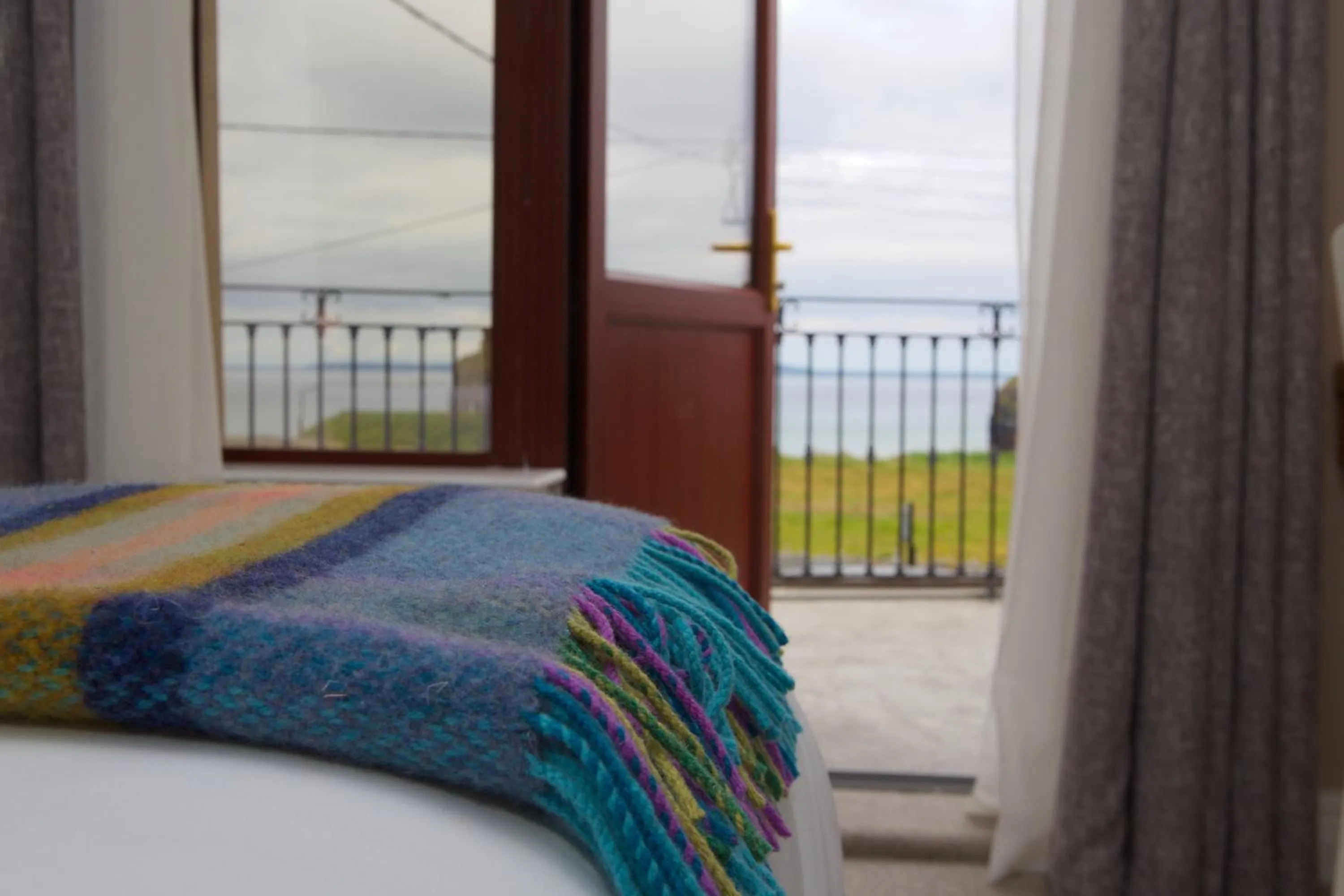 Balcony/Terrace, Bed in McMunns of Ballybunion