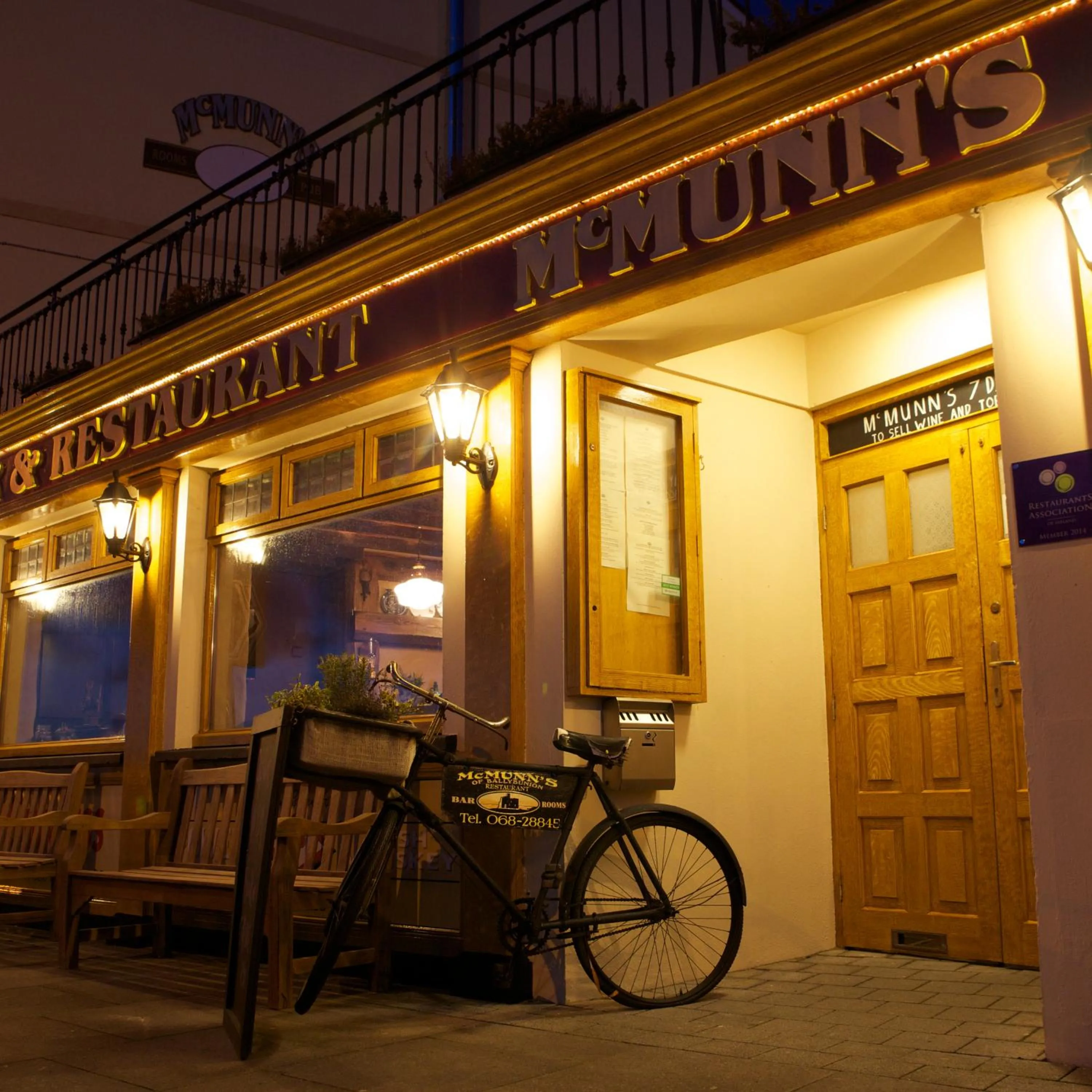 Patio in McMunns of Ballybunion