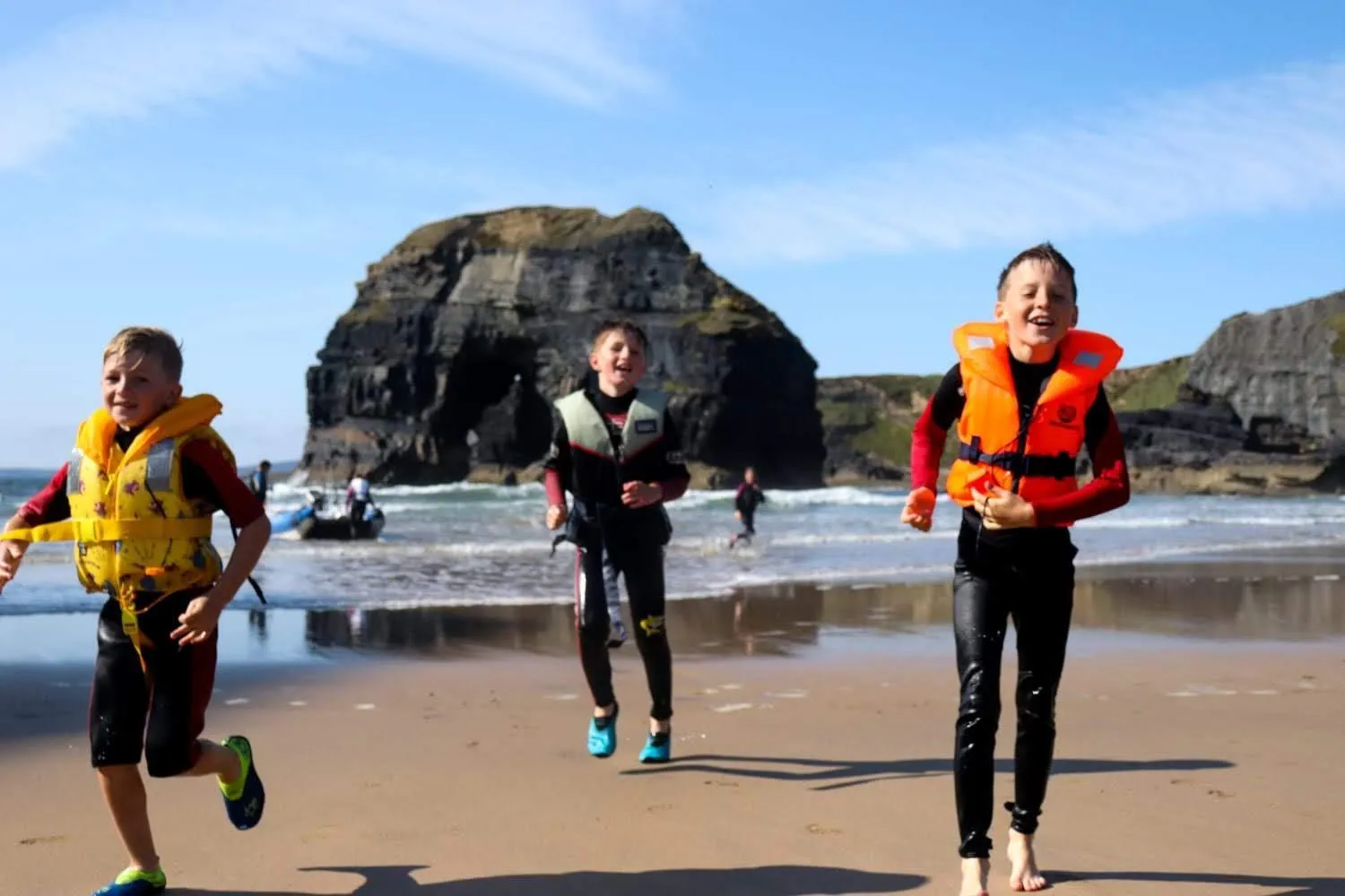 children in McMunns of Ballybunion