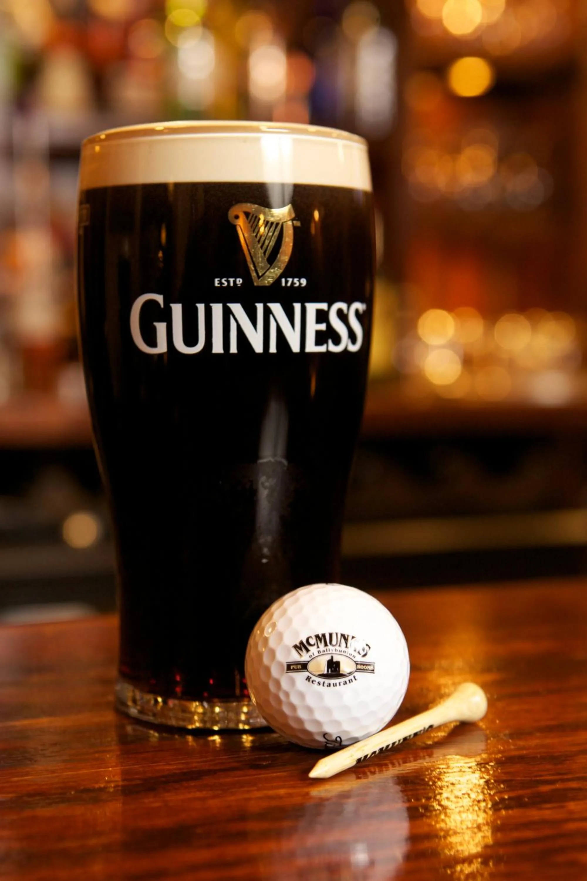 Drinks in McMunns of Ballybunion
