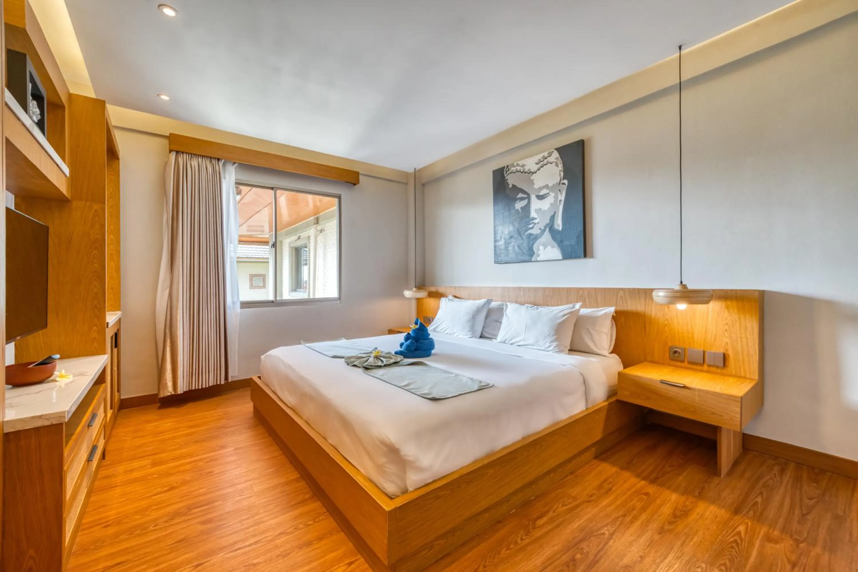 Bedroom, Bed in Sejuk Suites