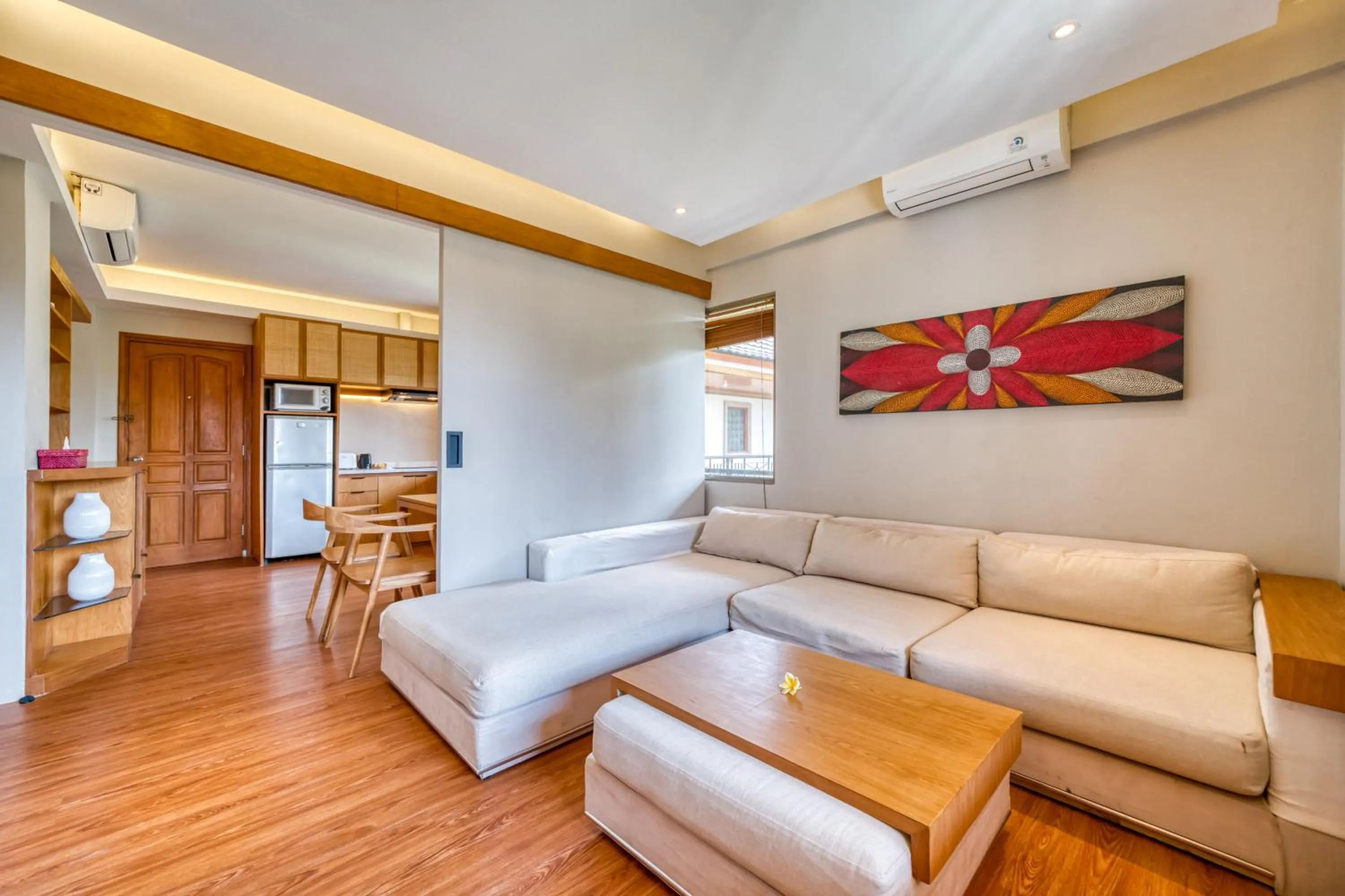 Living room in Sejuk Suites