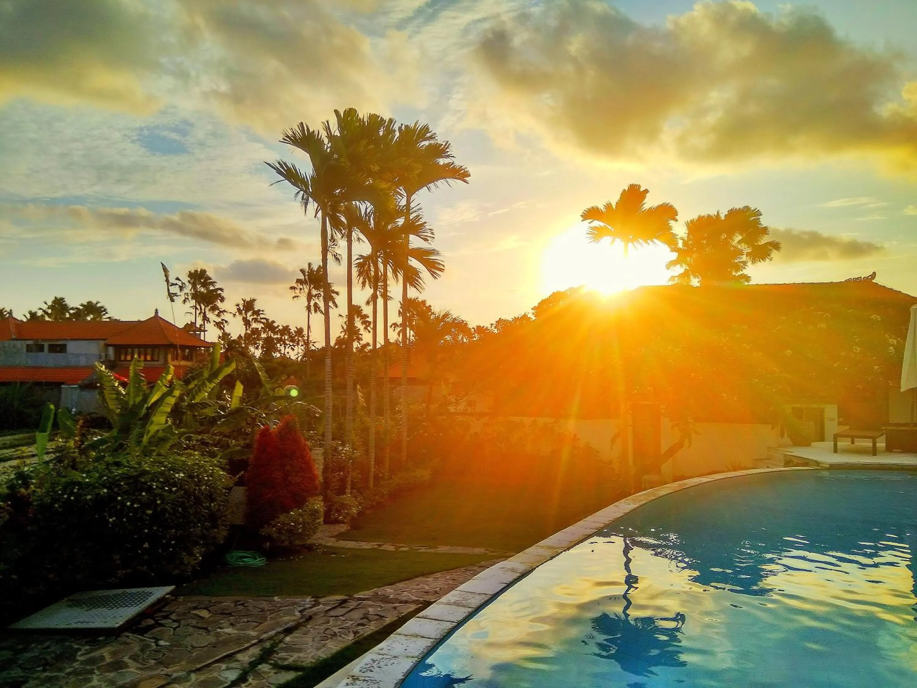 Swimming pool in Nipuri Resort and Villas Seminyak by Kamara