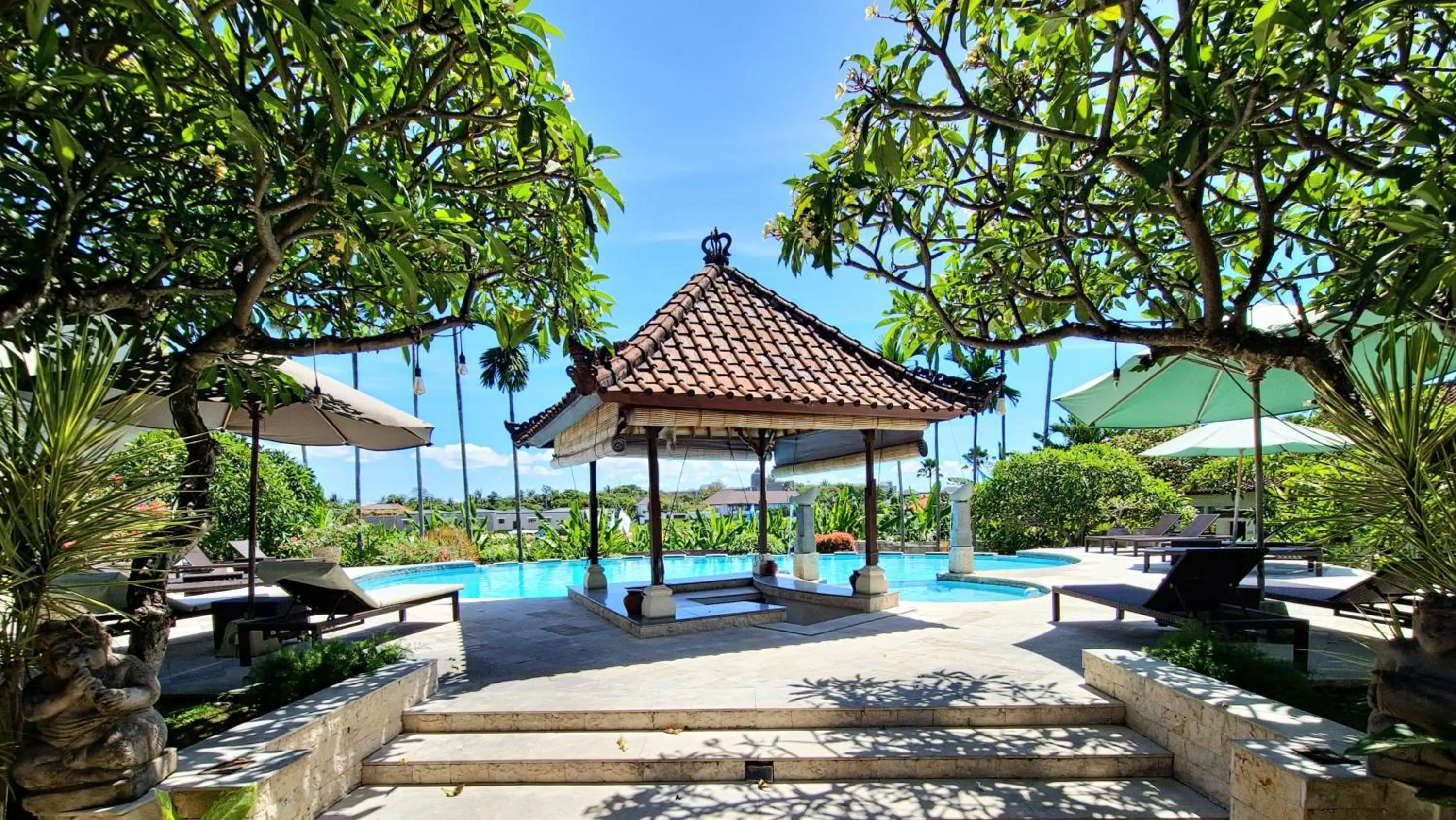 Swimming pool in Nipuri Resort and Villas Seminyak by Kamara