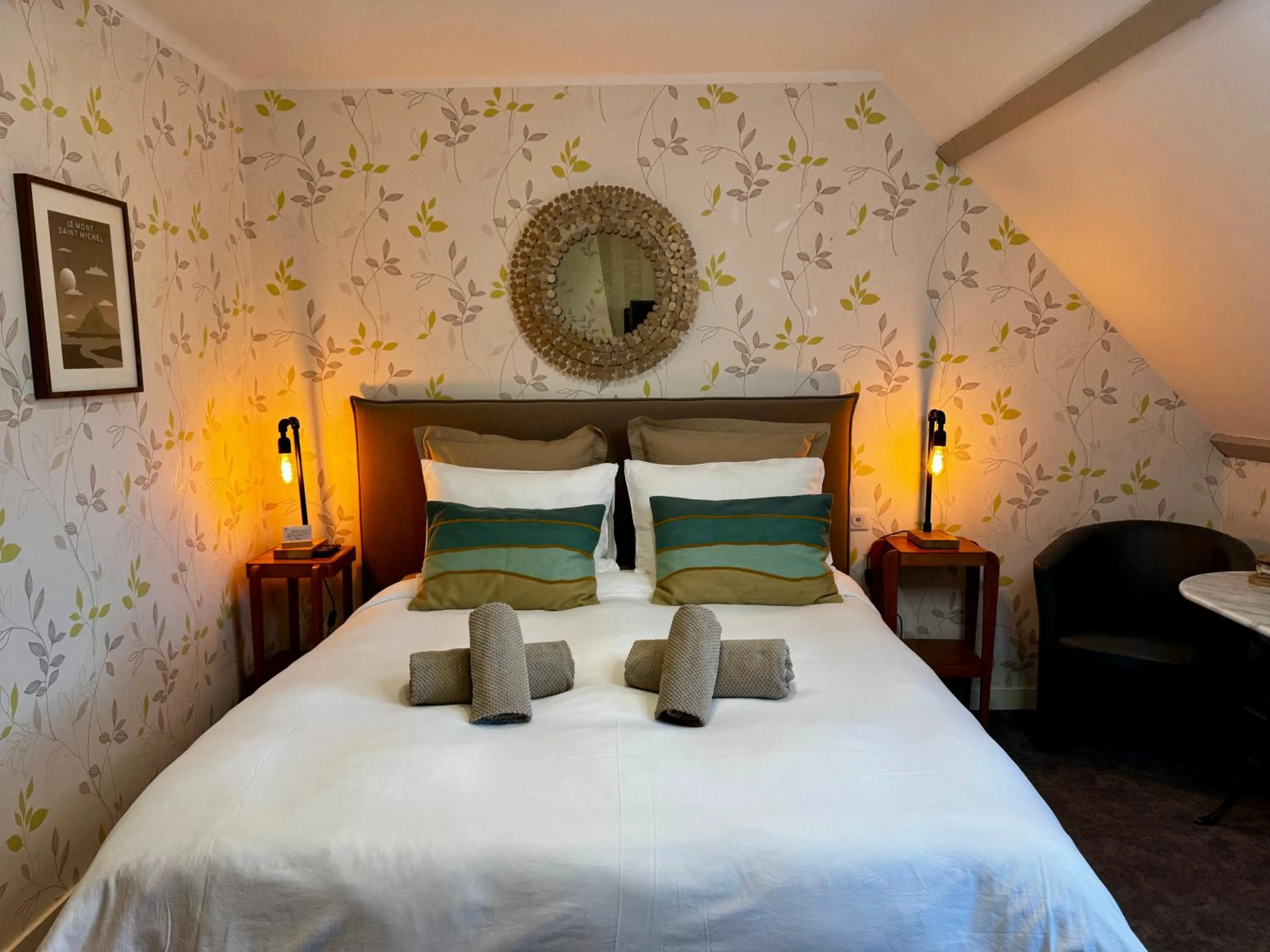 Bedroom, Bed in Les Vieilles Digues