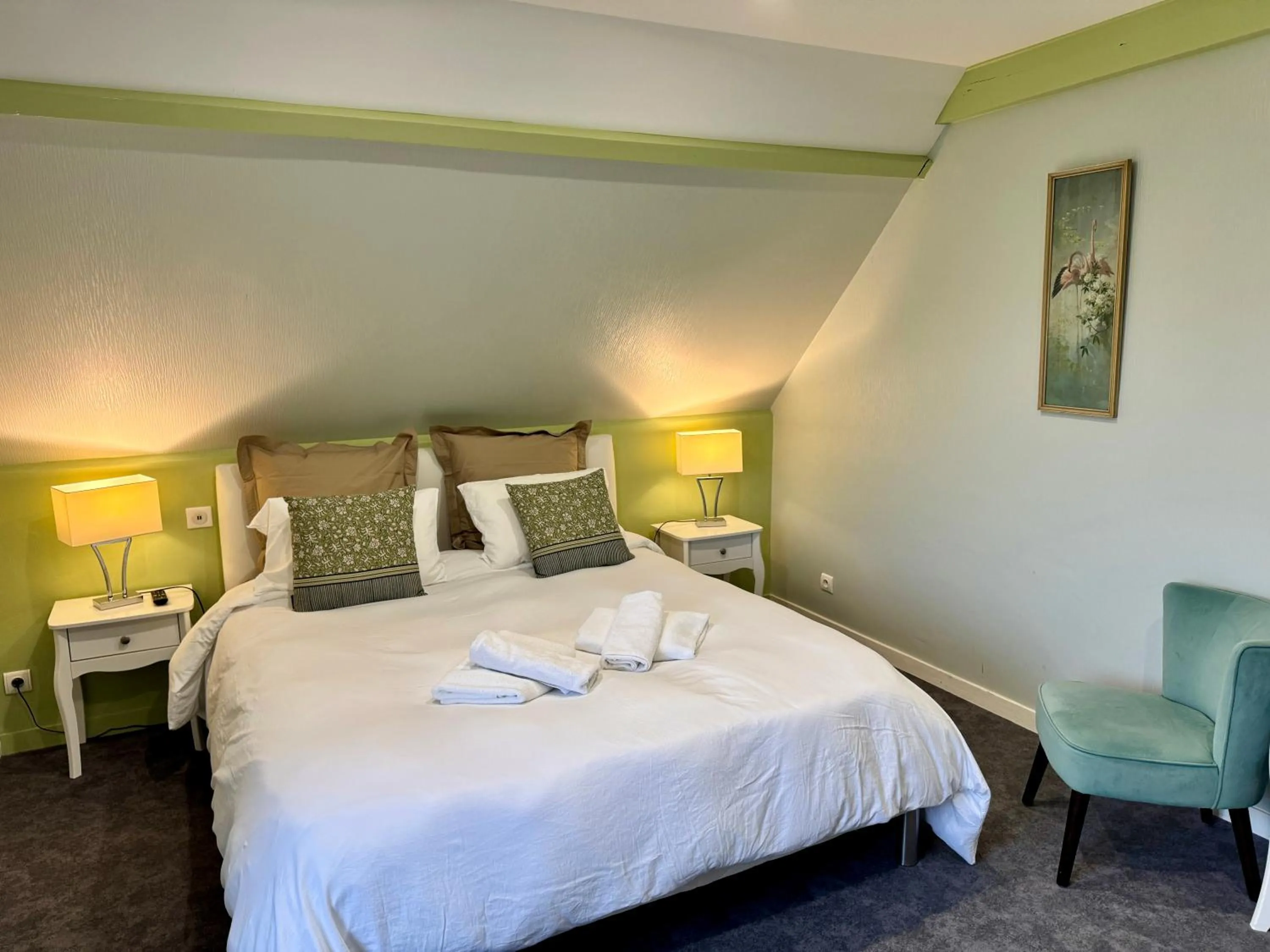 Bedroom, Bed in Les Vieilles Digues