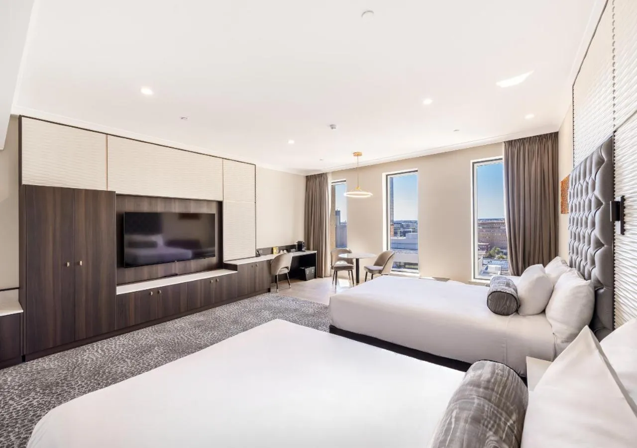 Bed in Duxton Hotel Perth