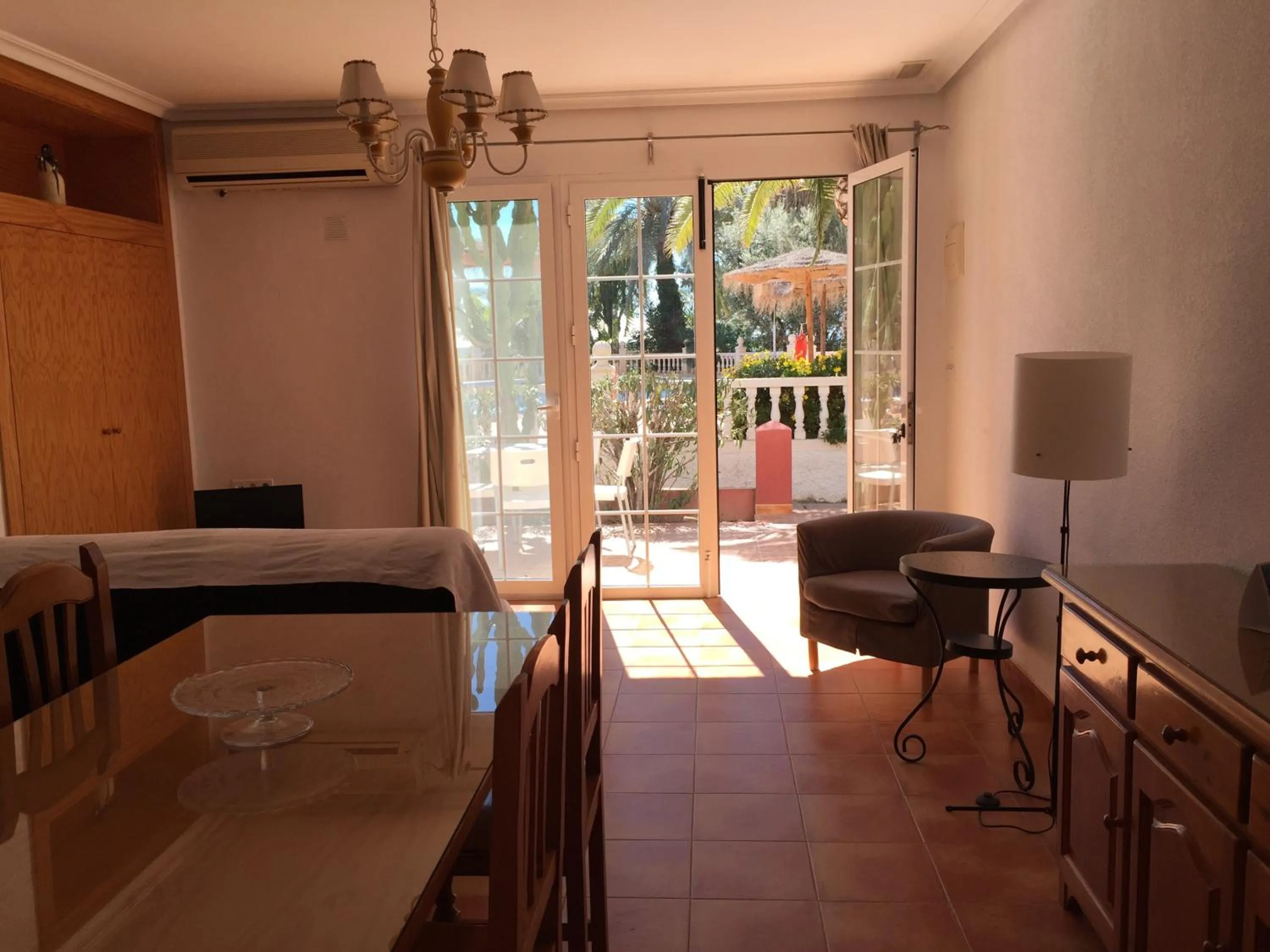 Living room in Apartamentos Oasis de las Palmeras
