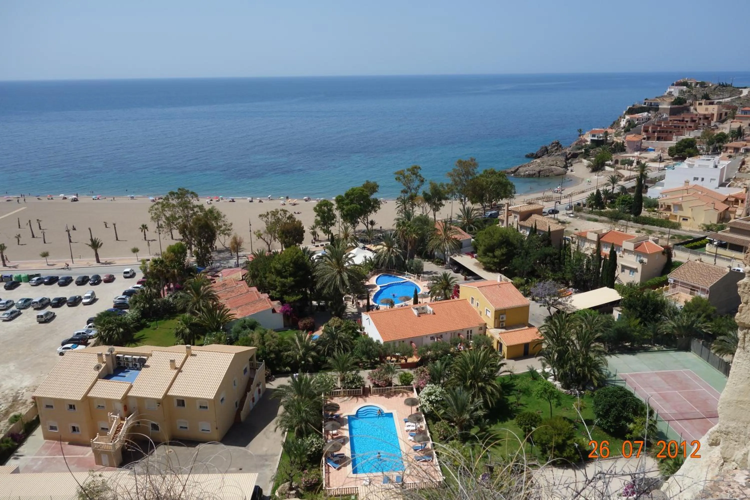 Bird's eye view in Apartamentos Oasis de las Palmeras