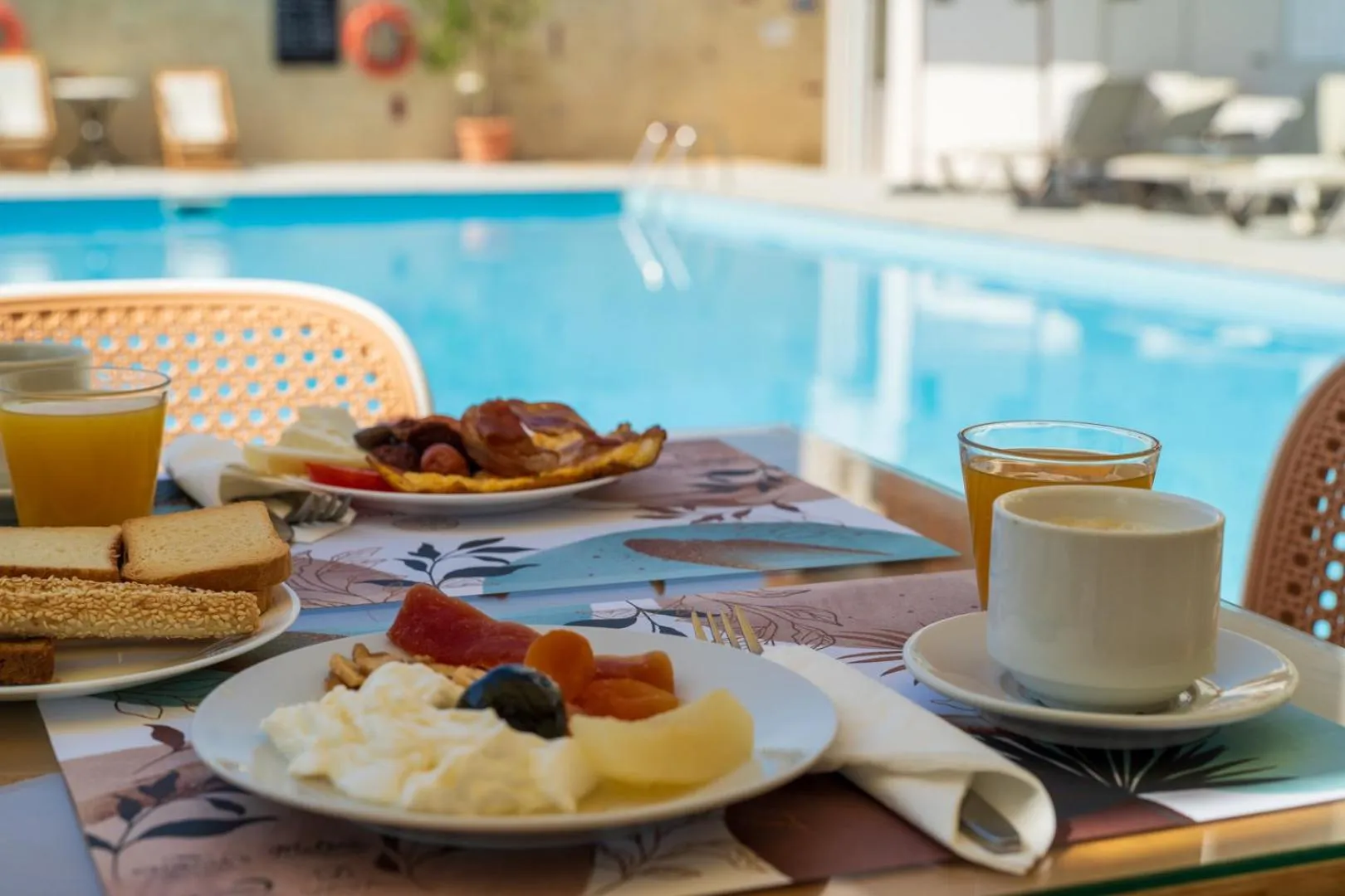 Breakfast in Dimitra Hotel & Apartments by Omilos Hotels