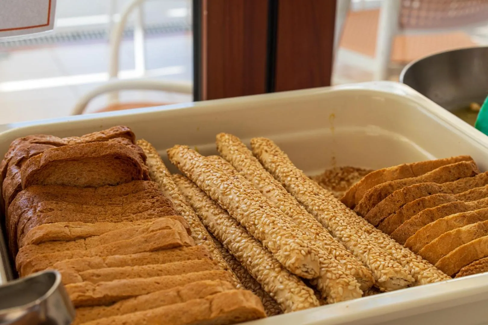 Buffet breakfast in Dimitra Hotel & Apartments by Omilos Hotels