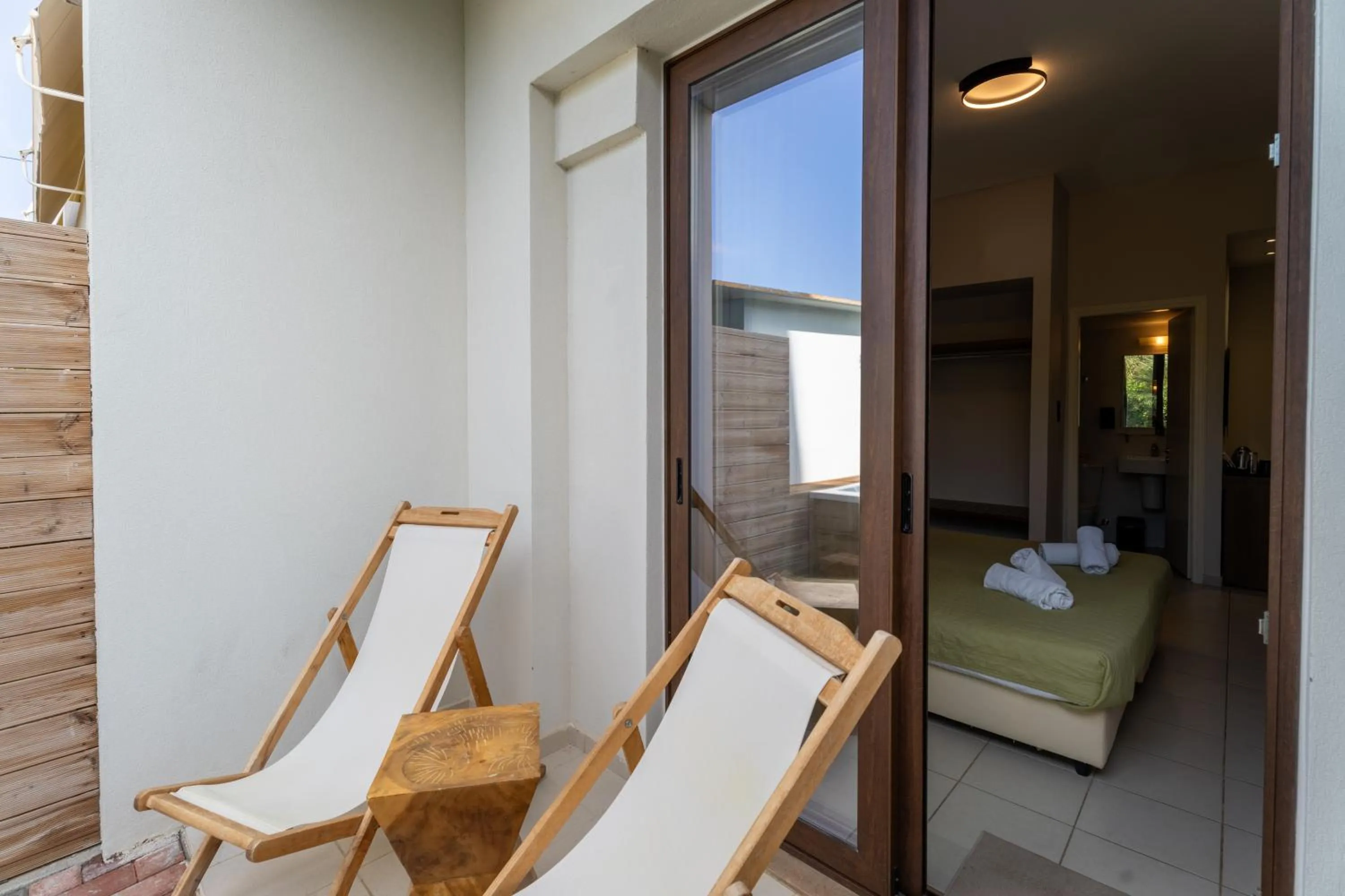 Balcony/Terrace in Dimitra Hotel & Apartments by Omilos Hotels