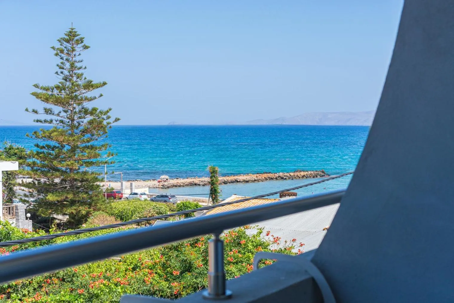 Sea view in Dimitra Hotel & Apartments by Omilos Hotels