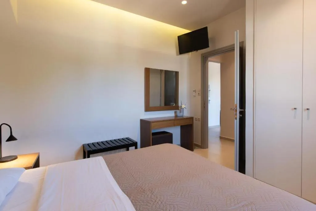 Bed in Dimitra Hotel & Apartments by Omilos Hotels