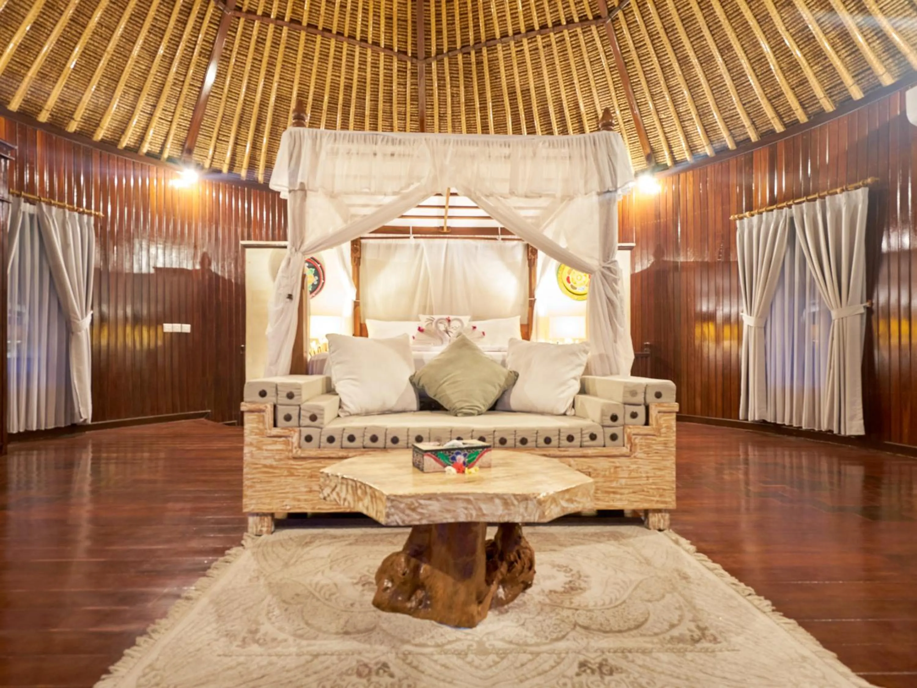 Bed in Onlyou Villas
