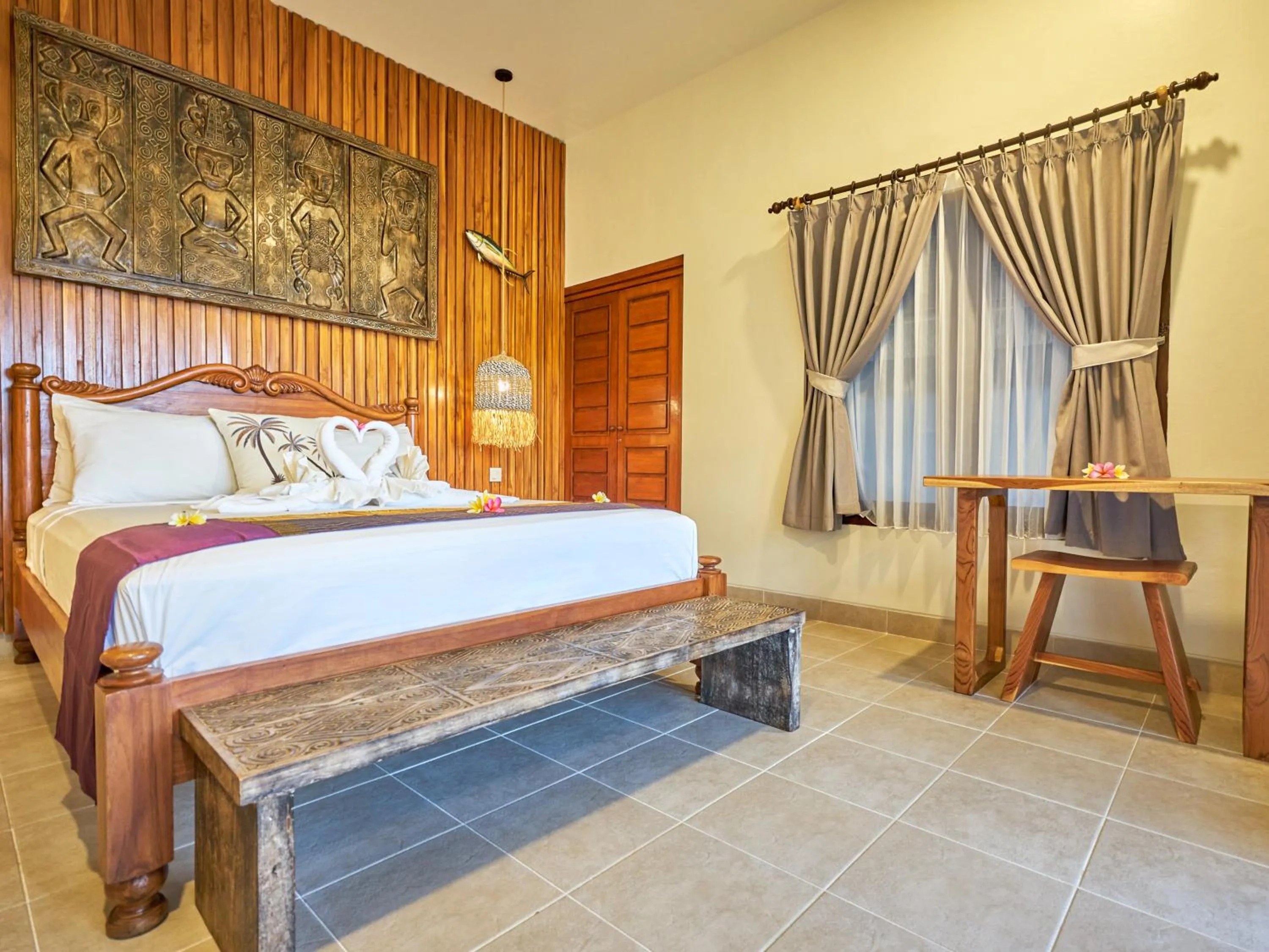 Bed in Onlyou Villas