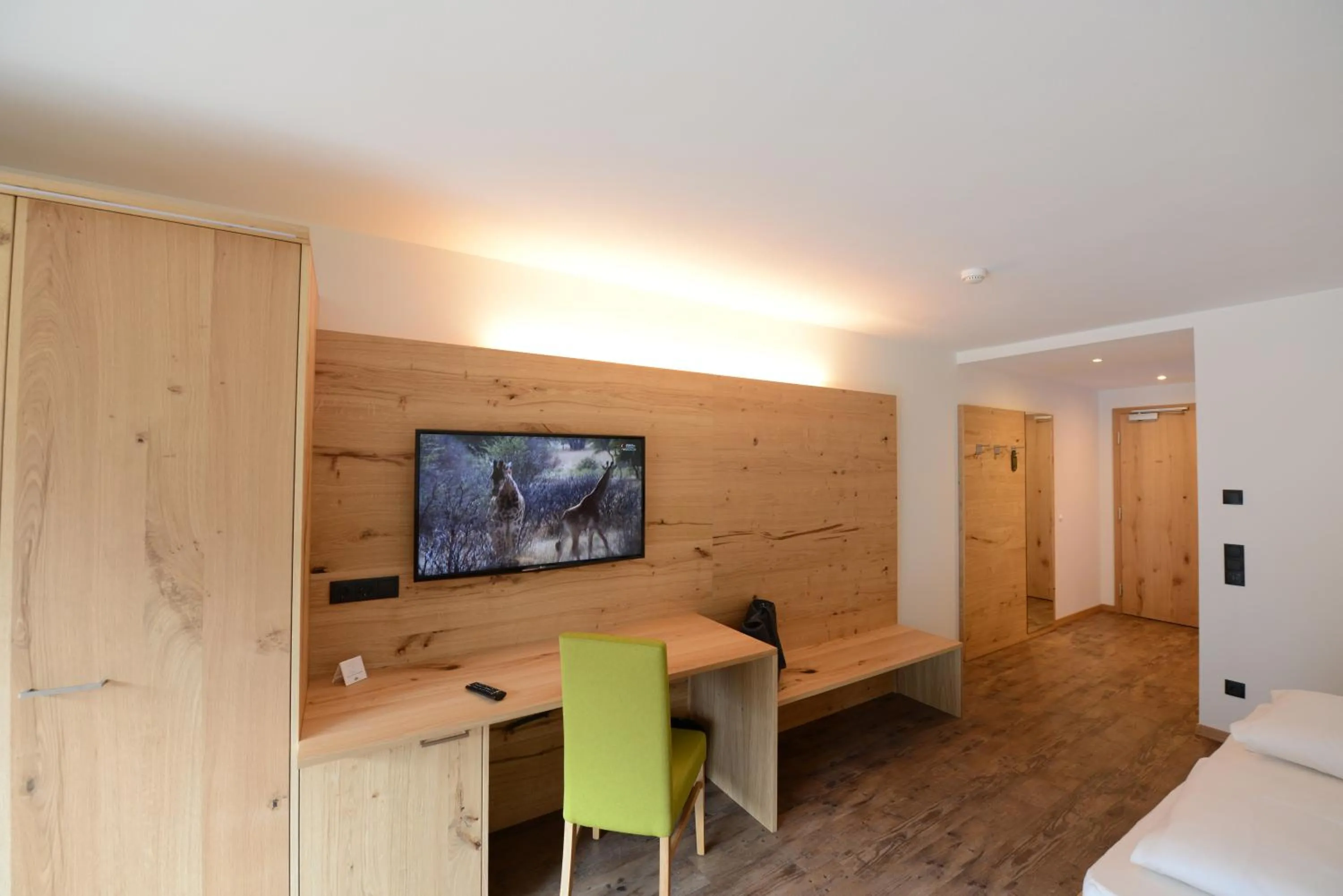 Photo of the whole room, Bed in Naturhotel Haller