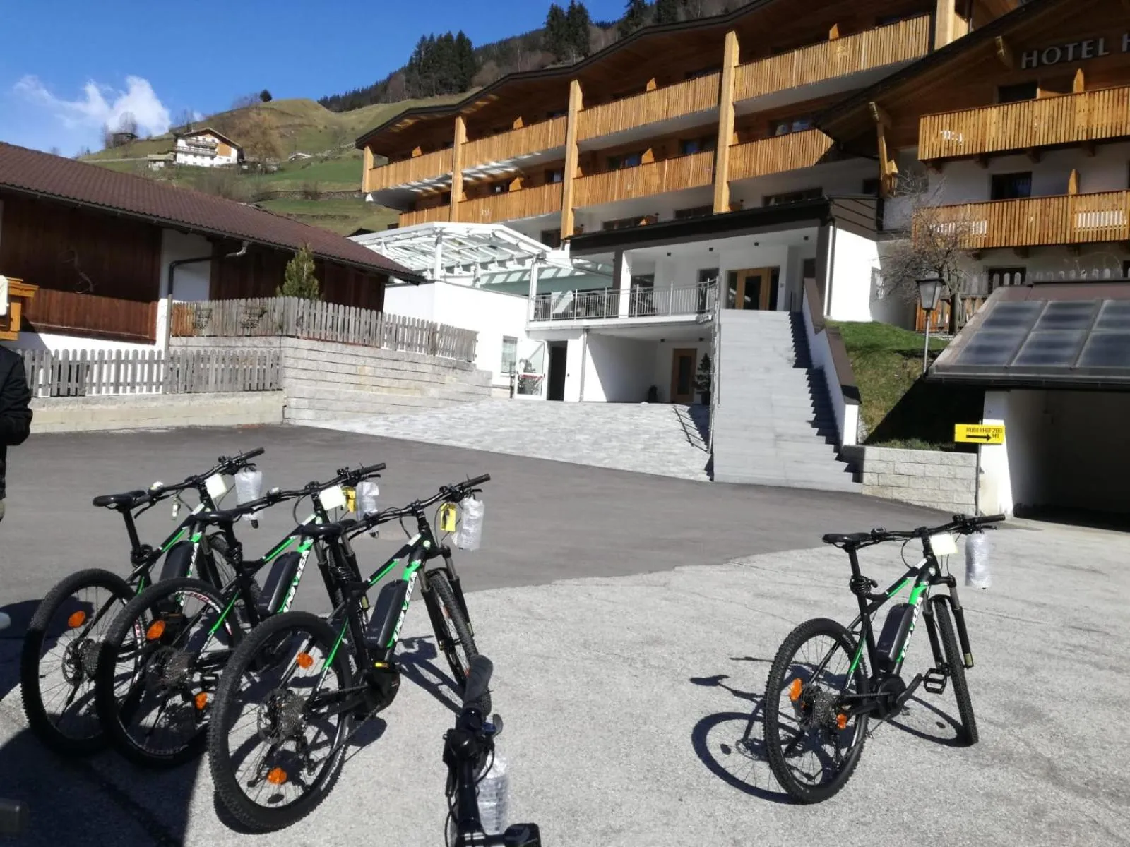 Property building in Naturhotel Haller