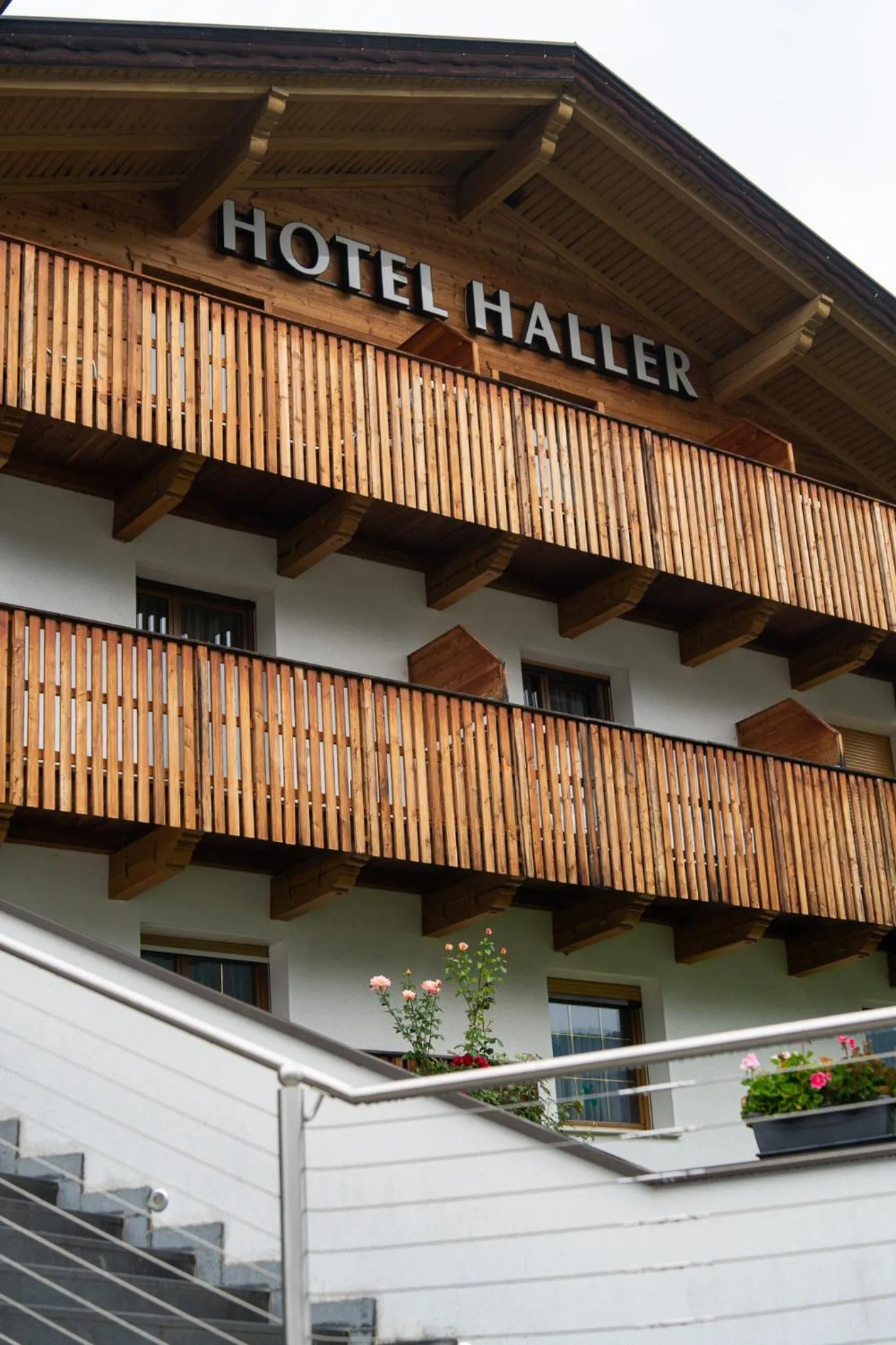 Property building in Naturhotel Haller