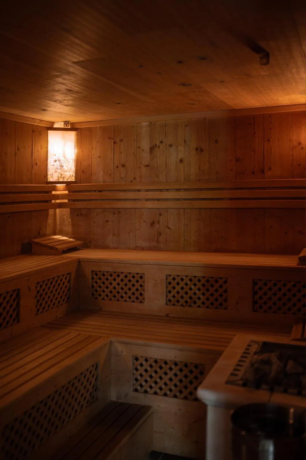 Sauna in Vitalpina Hotel Schulerhof