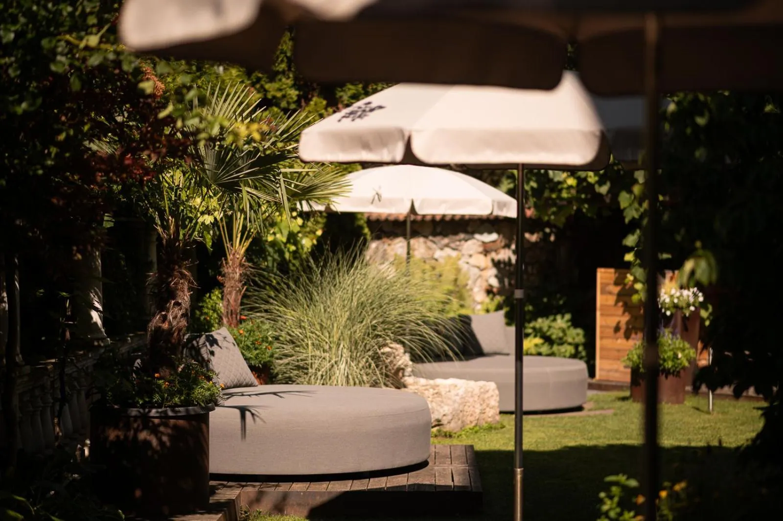 Garden in Vitalpina Hotel Schulerhof