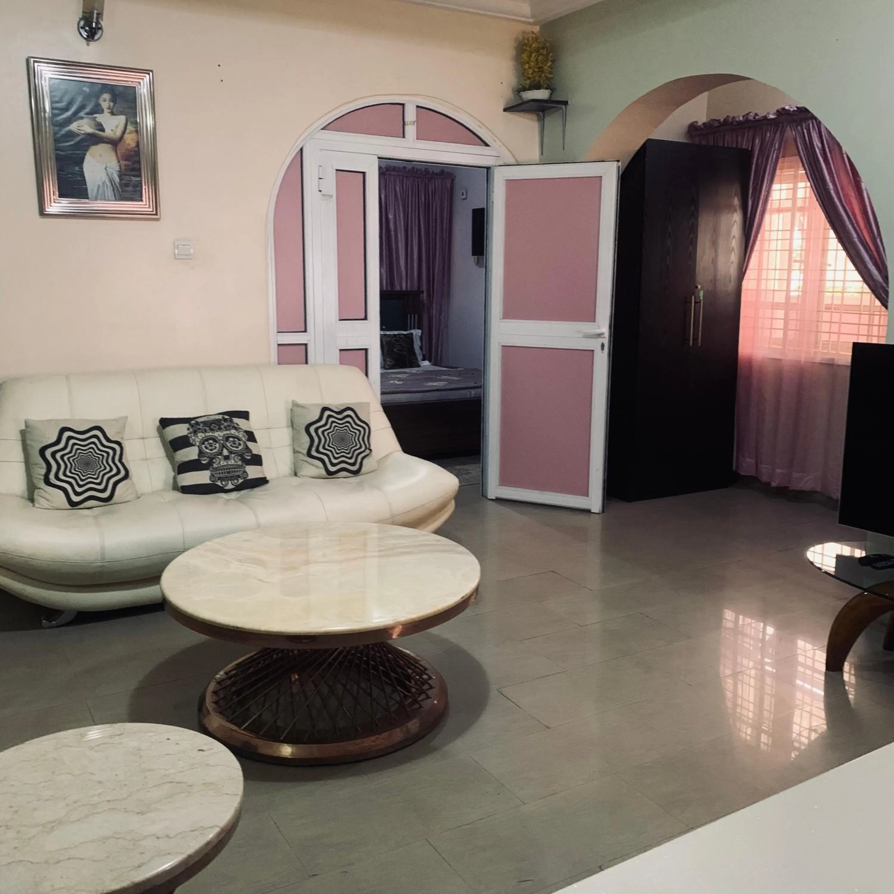 Living room in Health Plaza Abuja