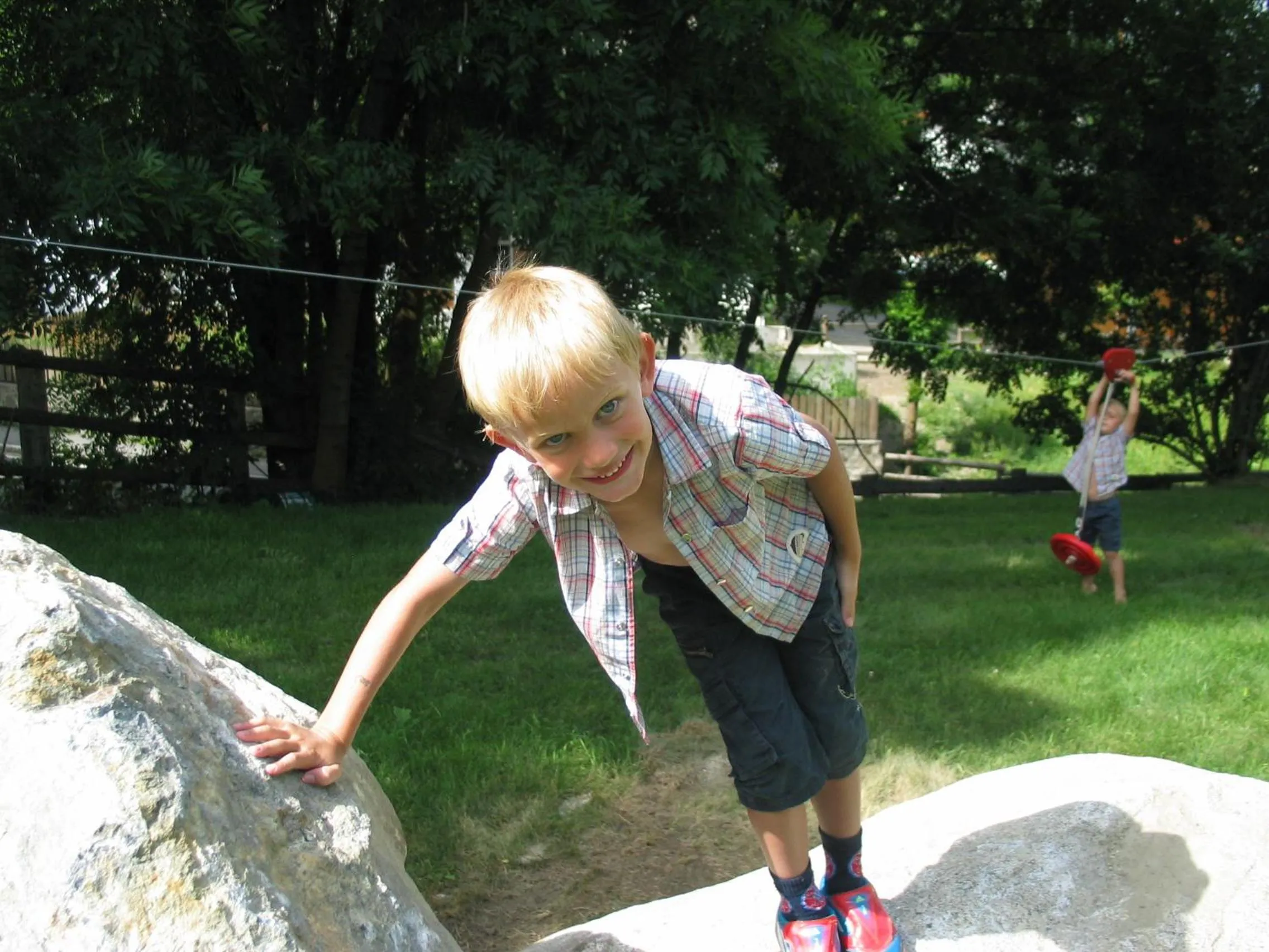 Children play ground in Wirtshaushotel Alpenrose
