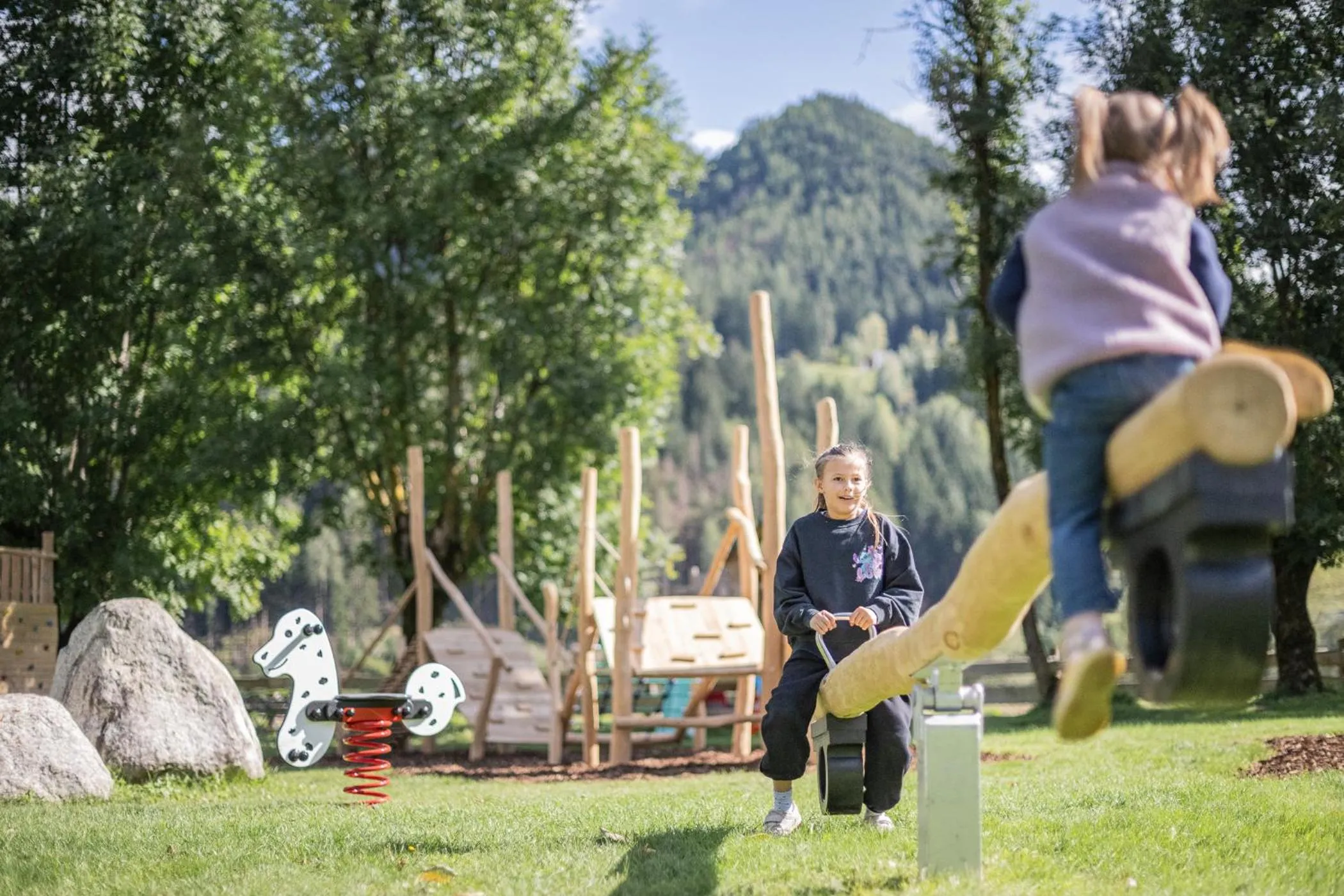 Children play ground in Wirtshaushotel Alpenrose