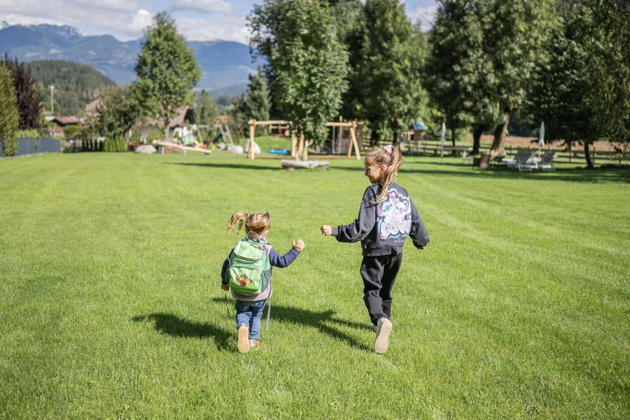 Children play ground in Wirtshaushotel Alpenrose