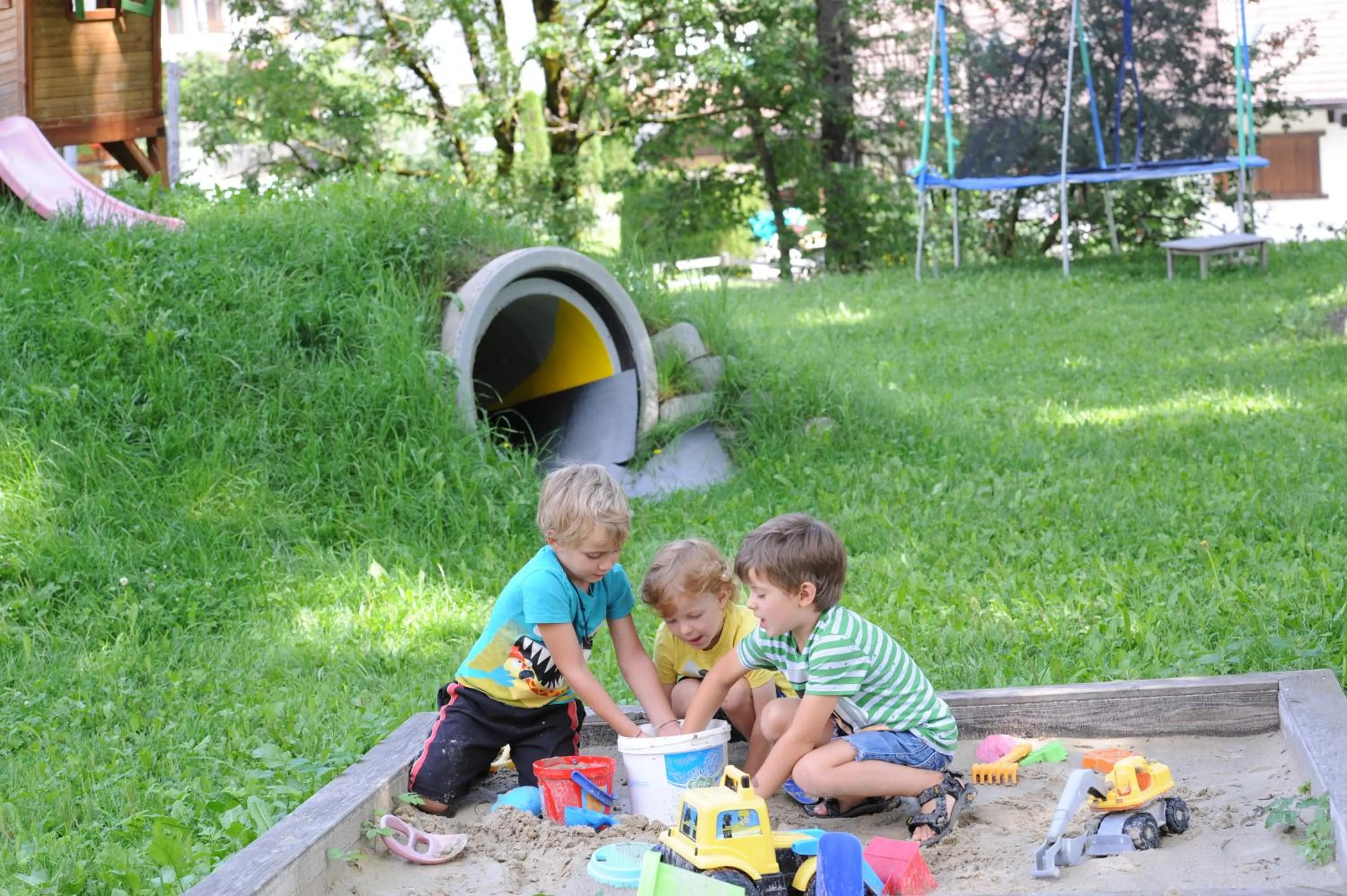 Children play ground in Wirtshaushotel Alpenrose