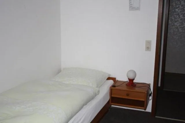 Bed in Hotel-Gasthaus Burmester