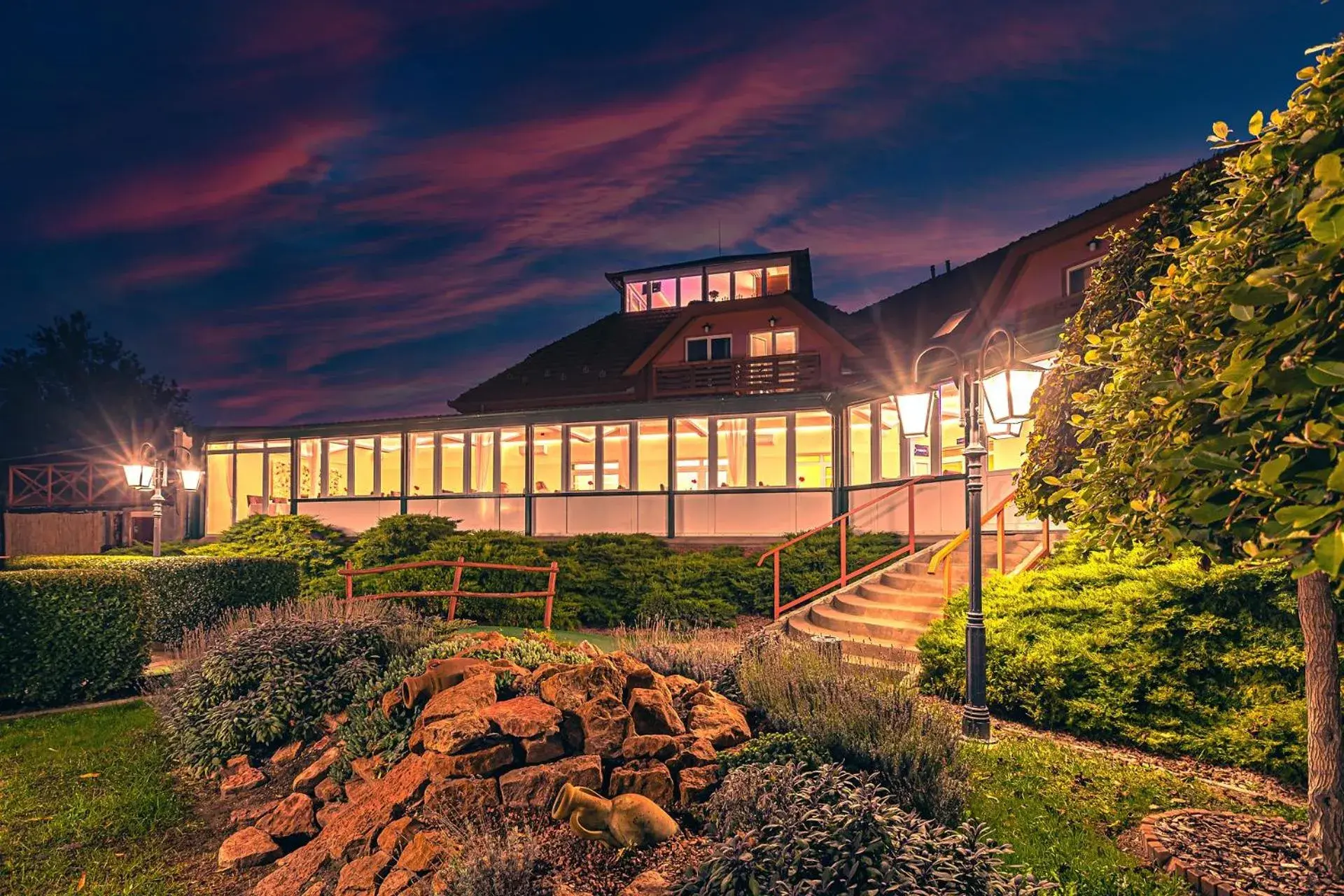 Property building in Mártoni Resort & Restaurant Property building in Mártoni Resort & Restaurant