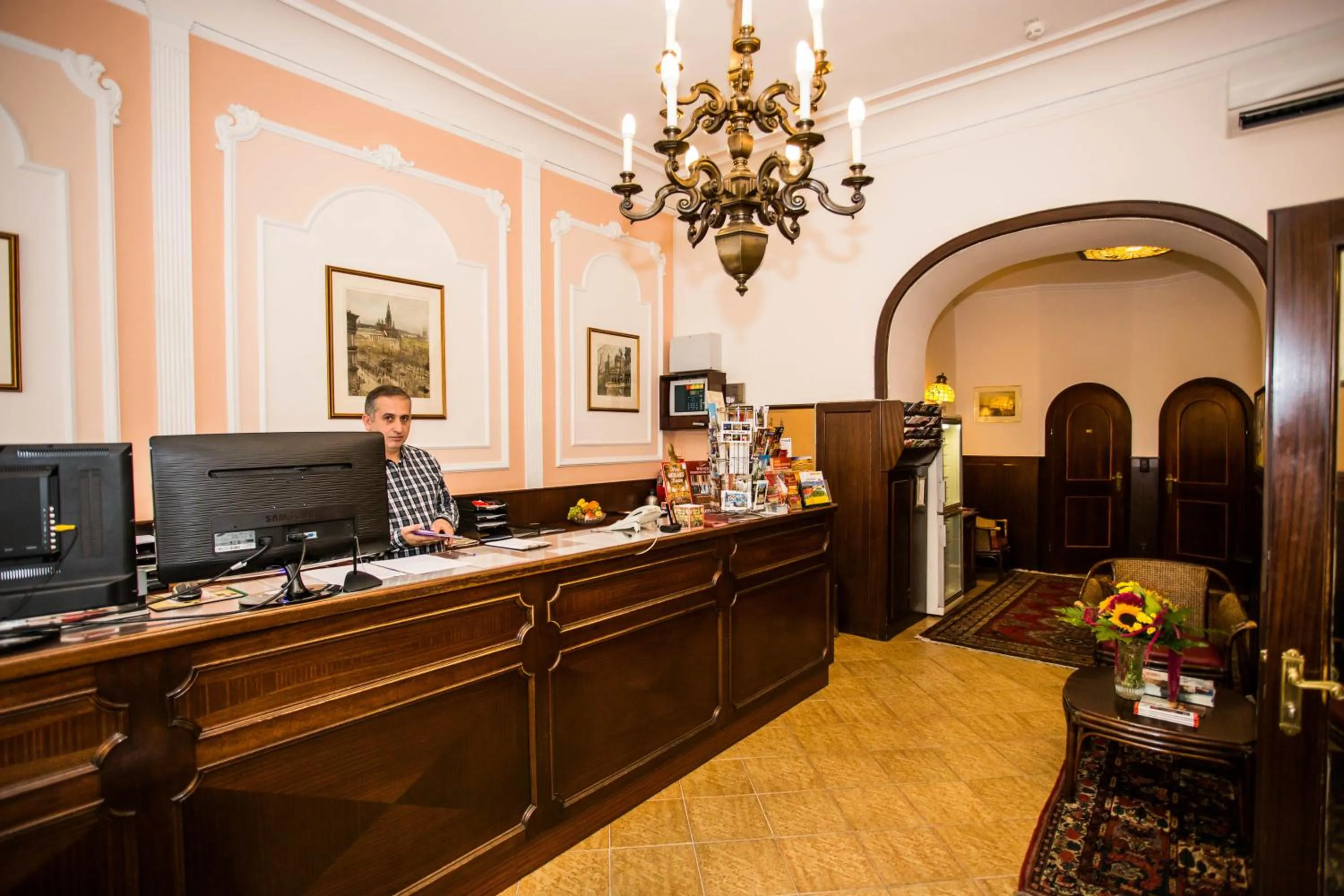 Lobby or reception in Hotel Atlanta