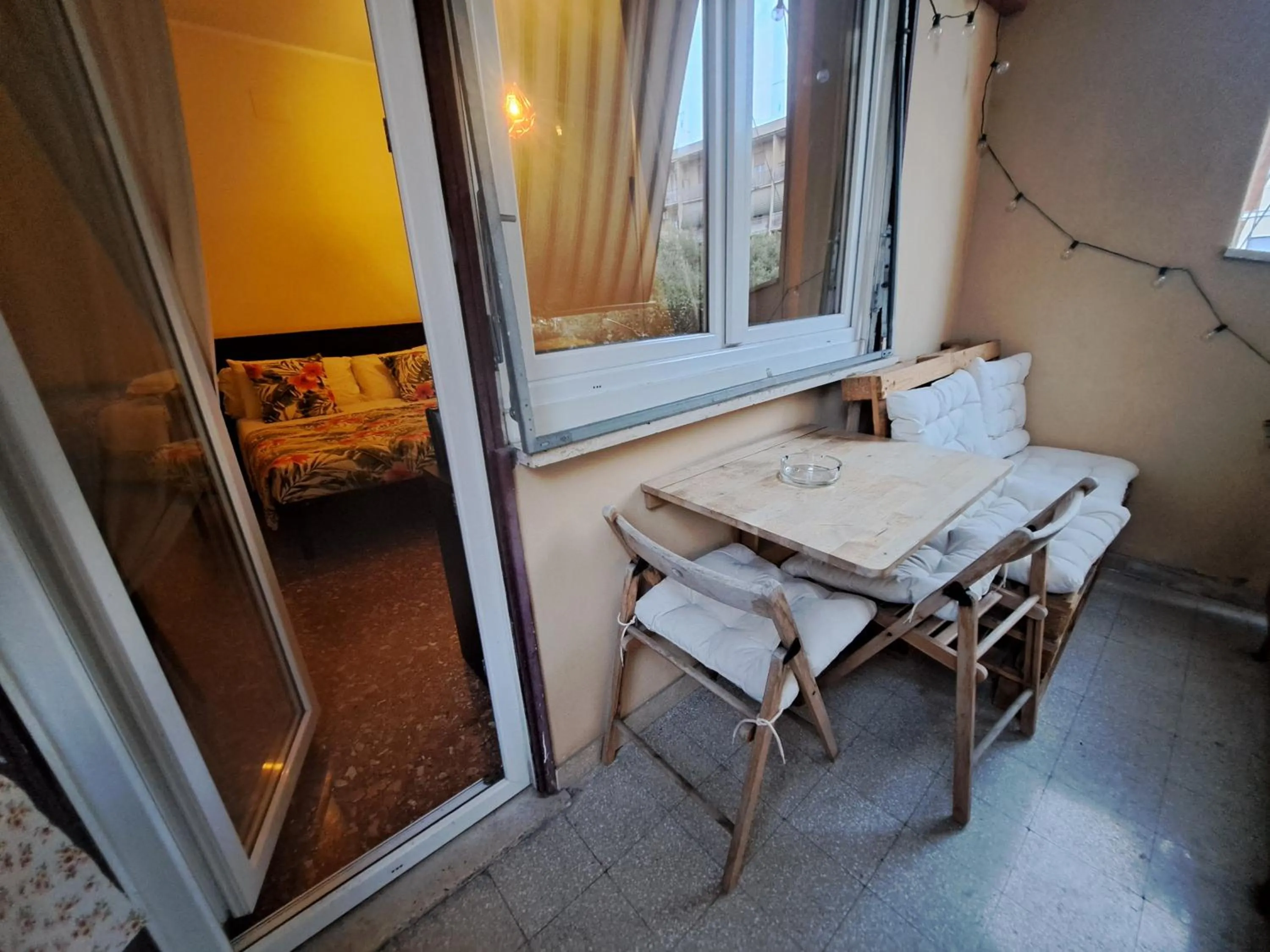 Balcony/Terrace, Bed in Eco B&B Marela