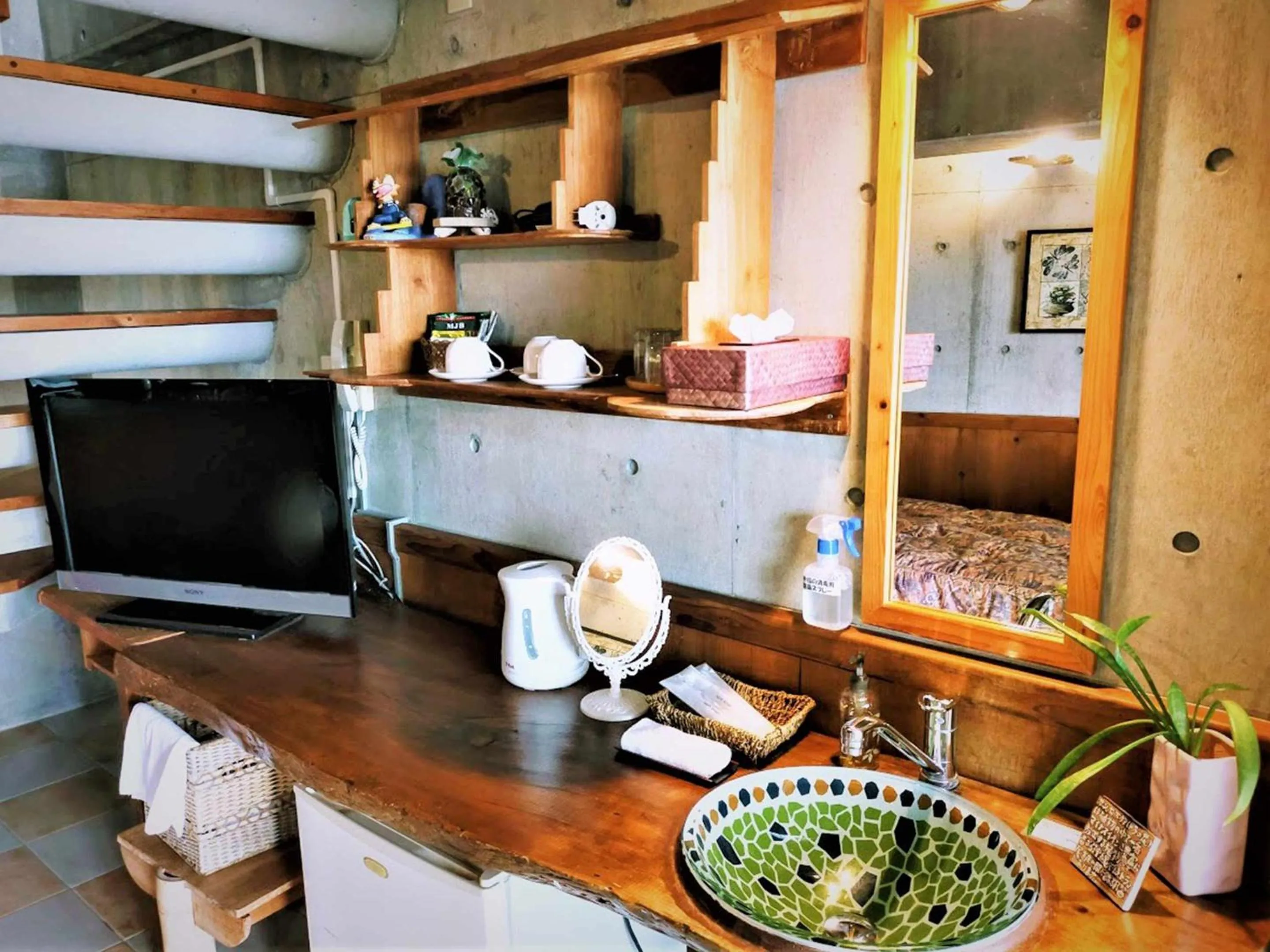 Decorative detail in Buzz Resort