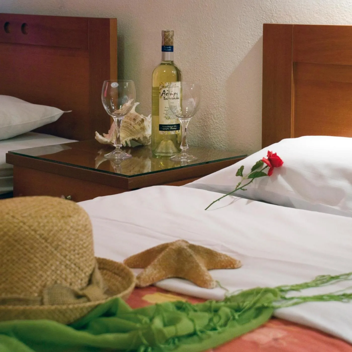 Bed in Hotel Rodon