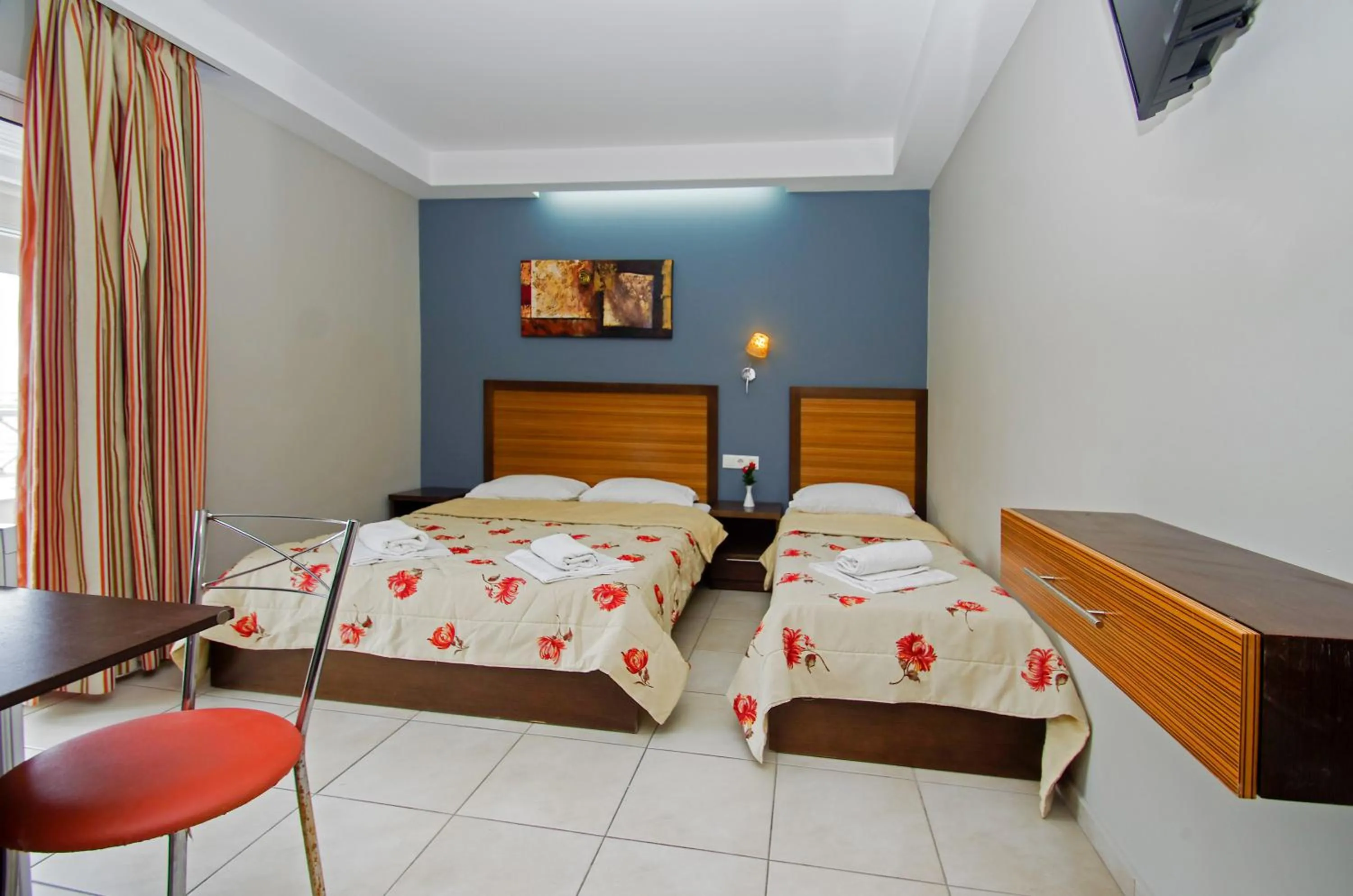 Bedroom, Bed in Hotel Rodon