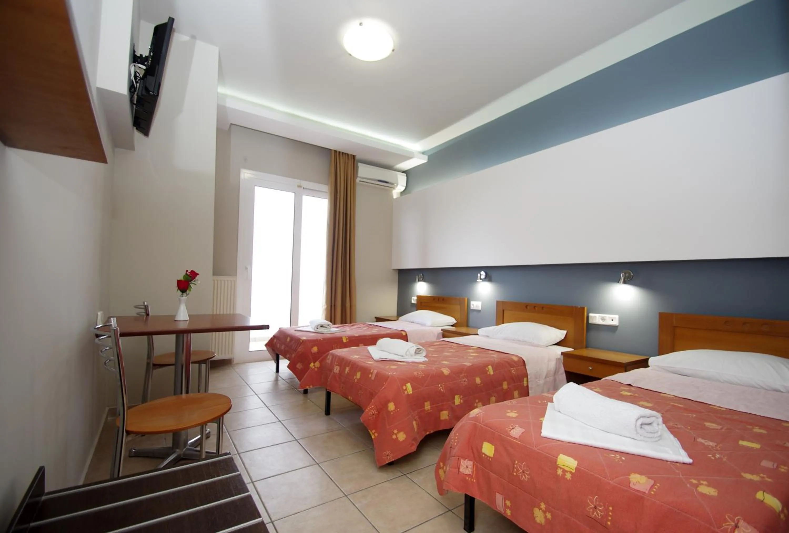 Bedroom, Bed in Hotel Rodon