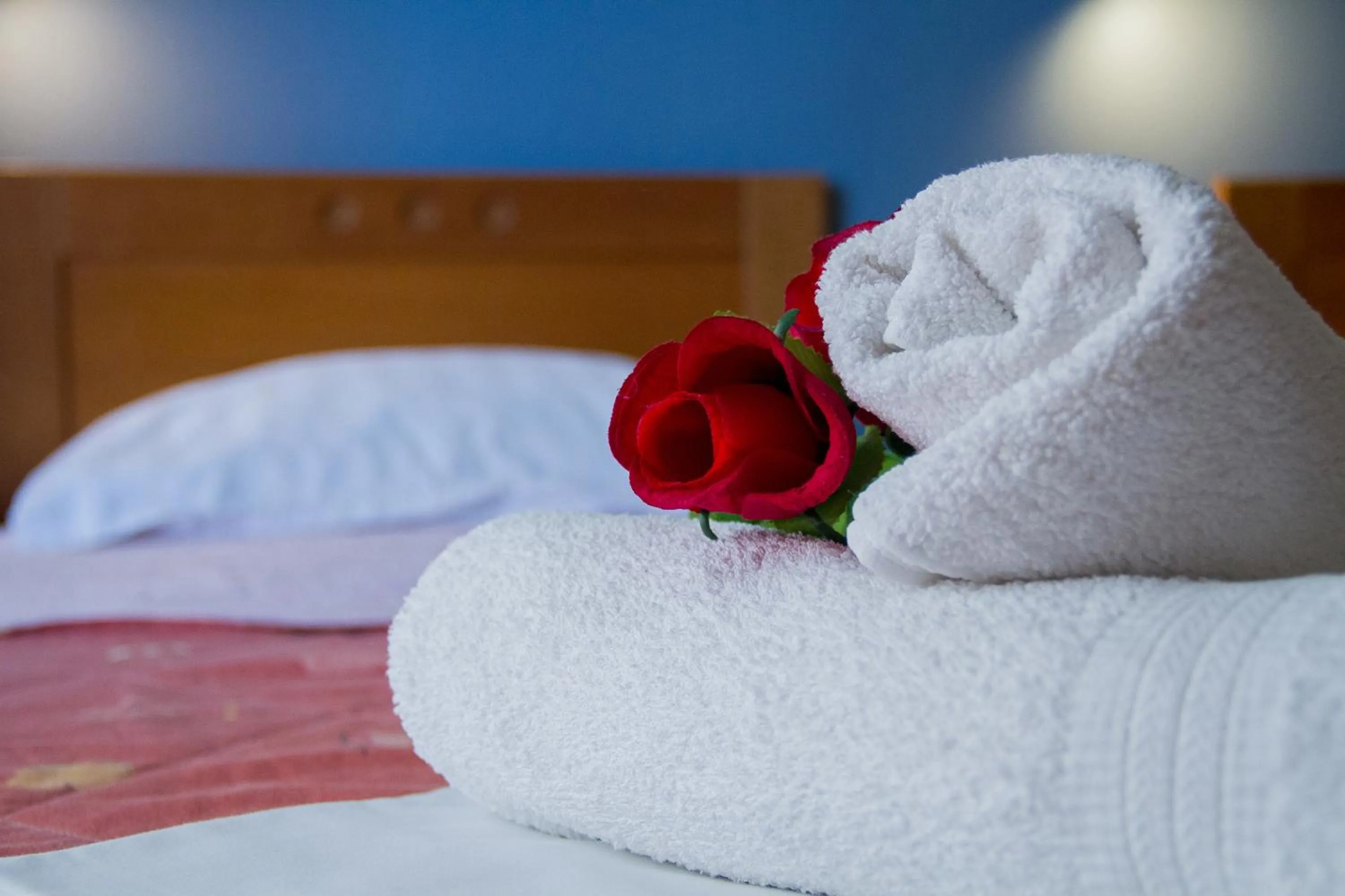 Decorative detail, Bed in Hotel Rodon