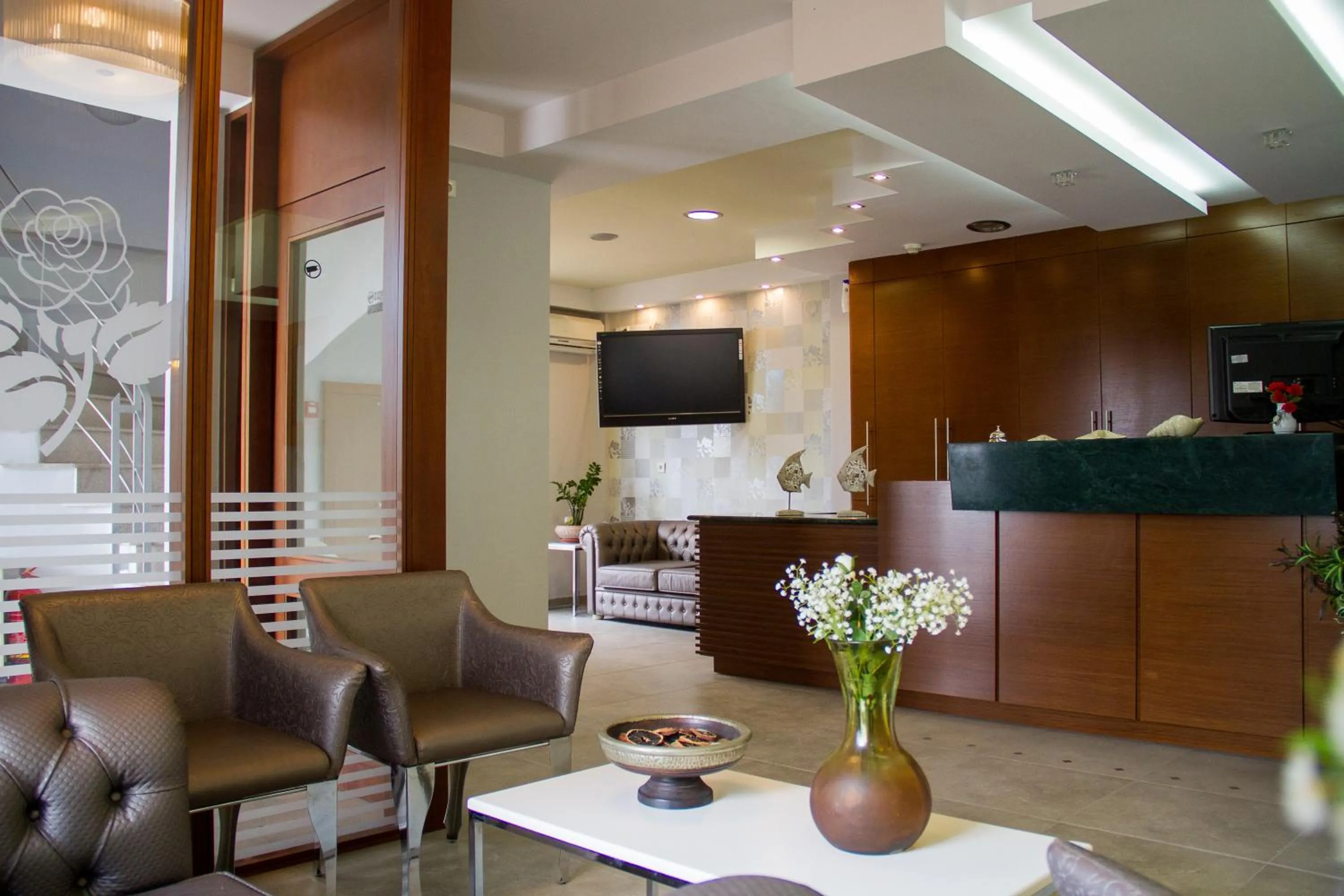 Lobby or reception in Hotel Rodon