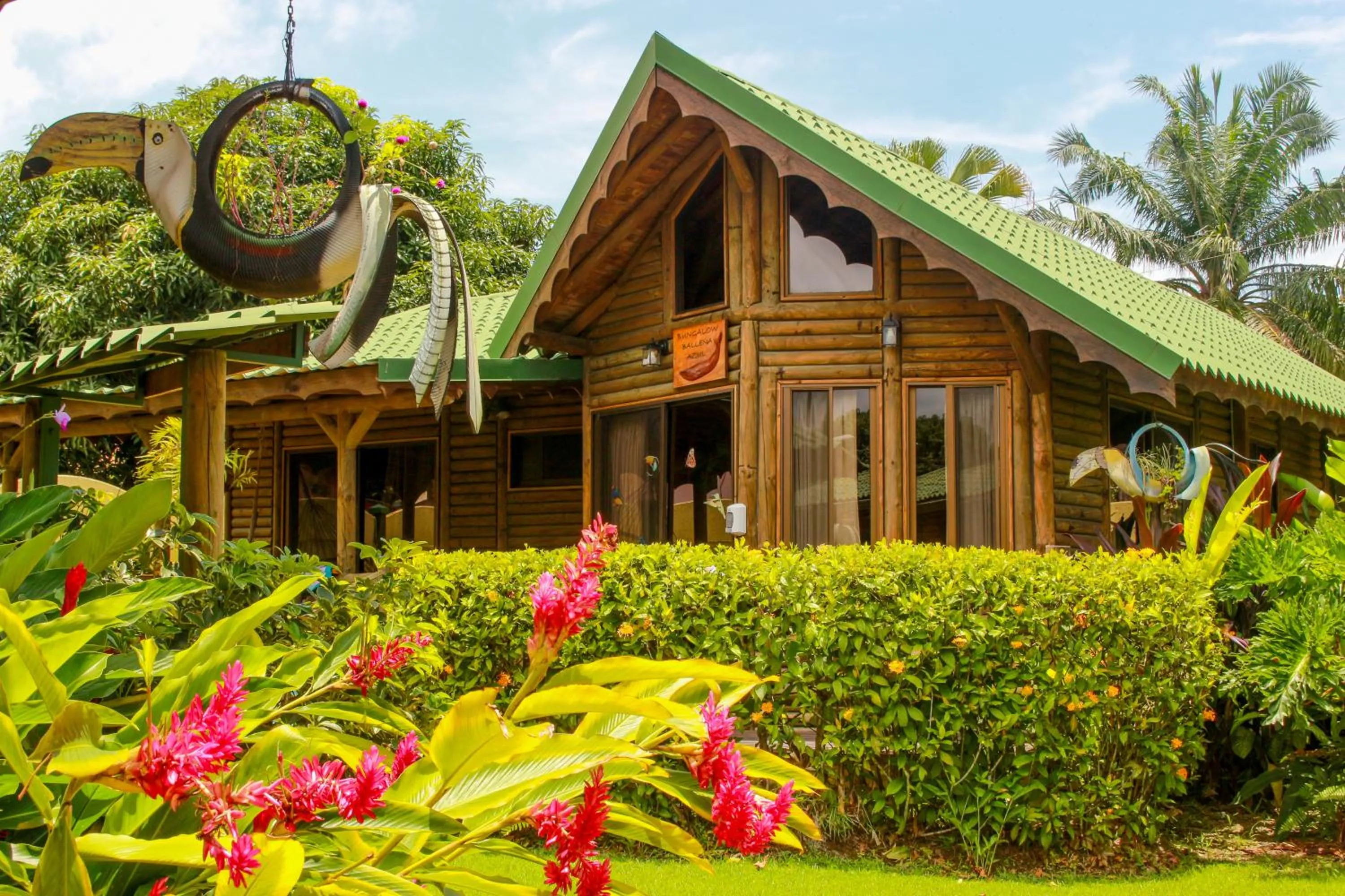 Facade/entrance in Bungalows Ballena