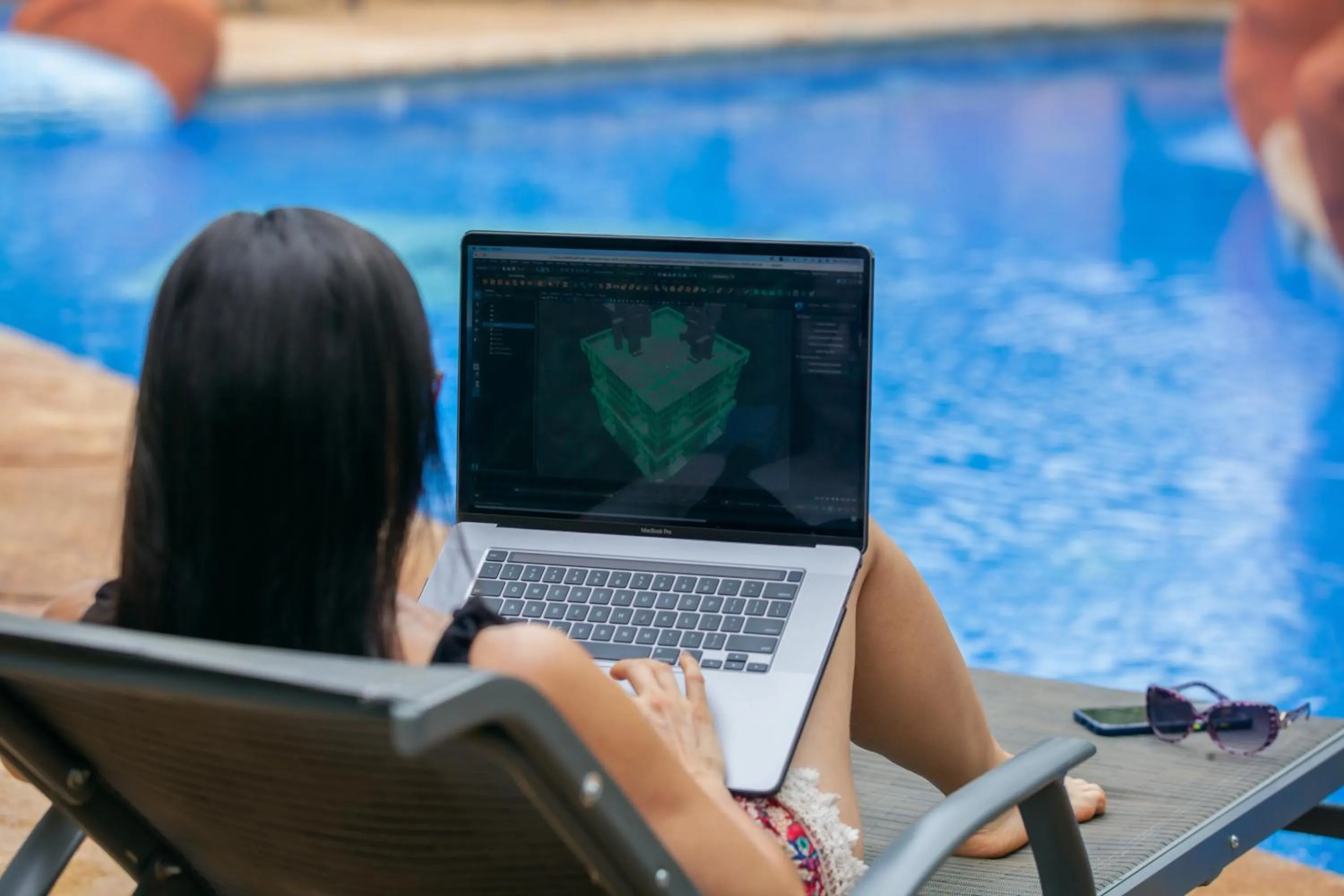 People in Bungalows Ballena