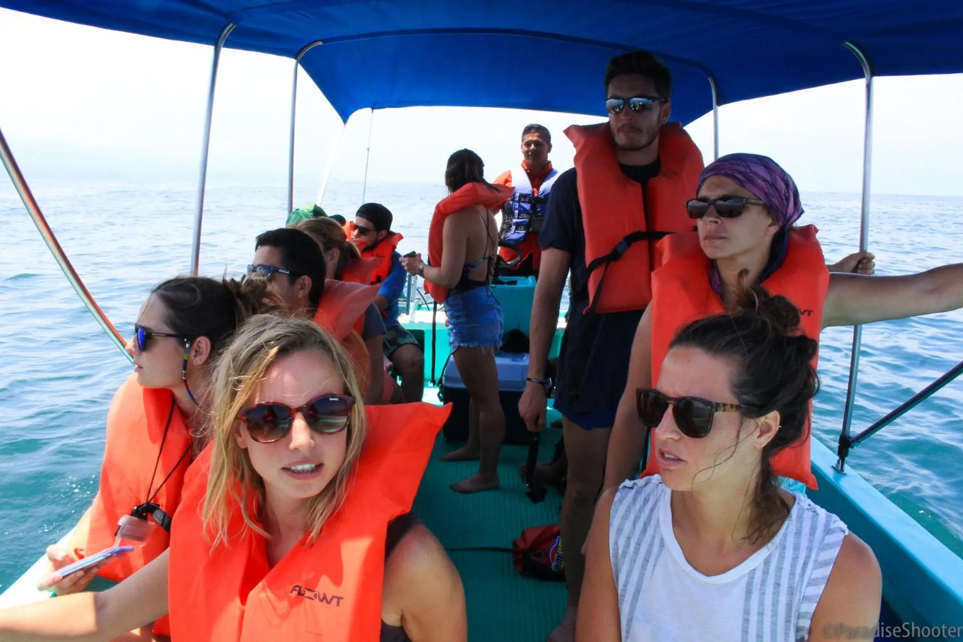 People in Bungalows Ballena