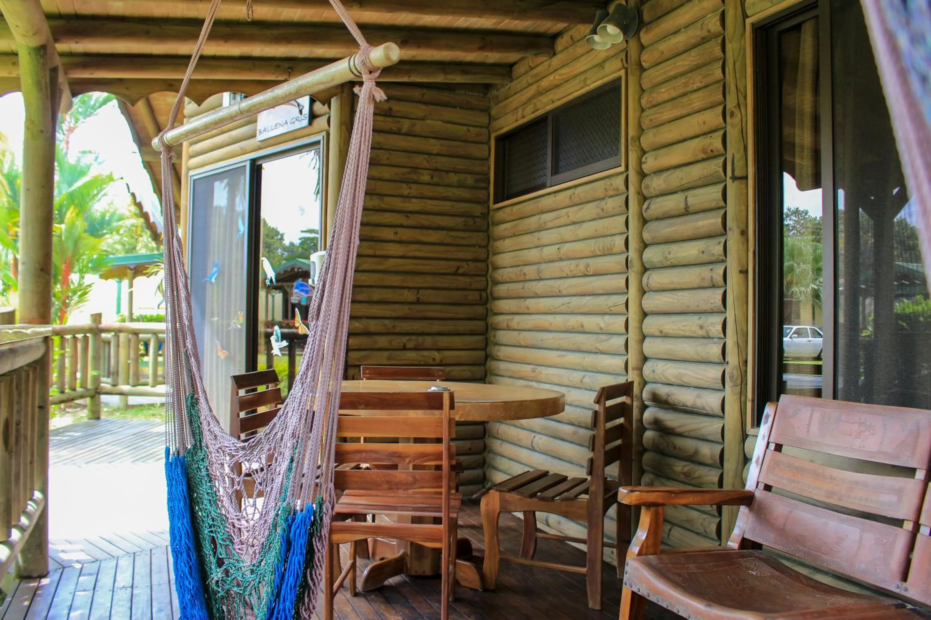 Balcony/Terrace in Bungalows Ballena
