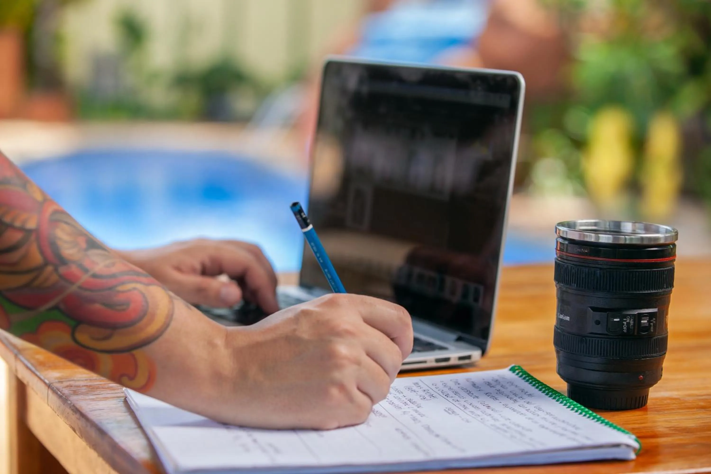 People in Bungalows Ballena